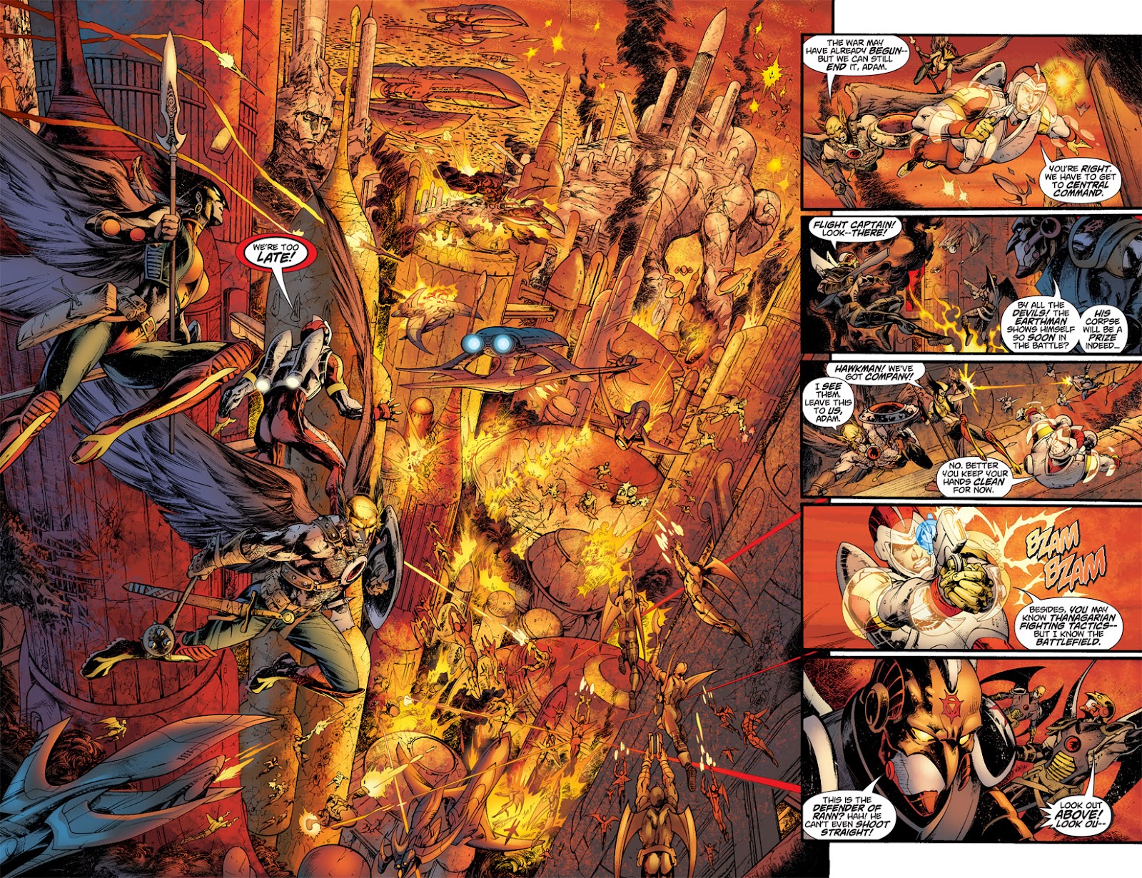 Rann/Thanagar War issue 1 - Page 15