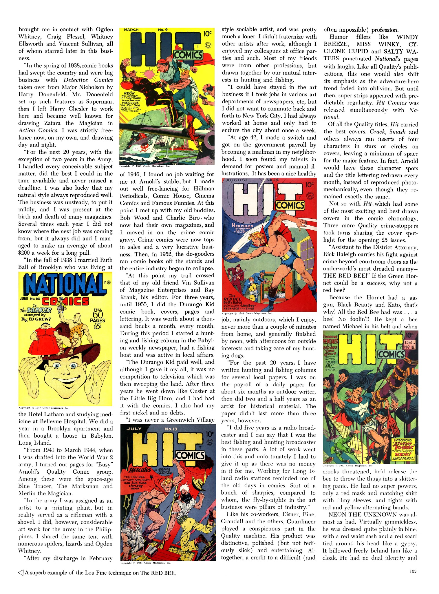 Read online The Steranko History of Comics comic -  Issue # TPB 2 - 102