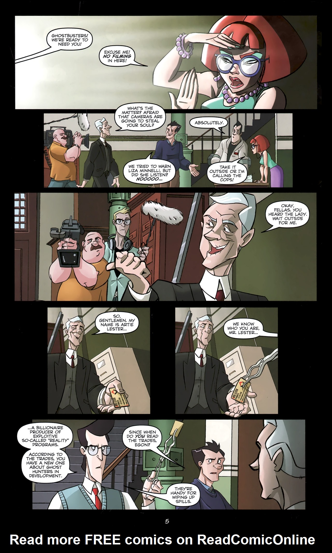 Read online Ghostbusters: What In Samhaim Just Happened?! comic -  Issue # Full - 7