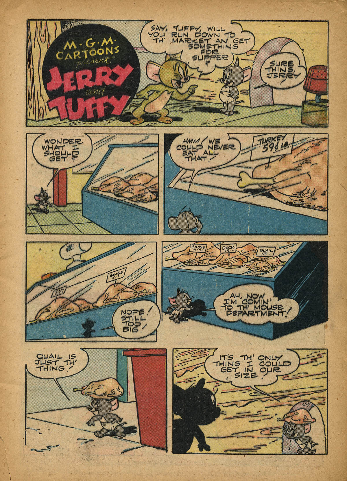 Read online Tom & Jerry Comics comic -  Issue #75 - 13