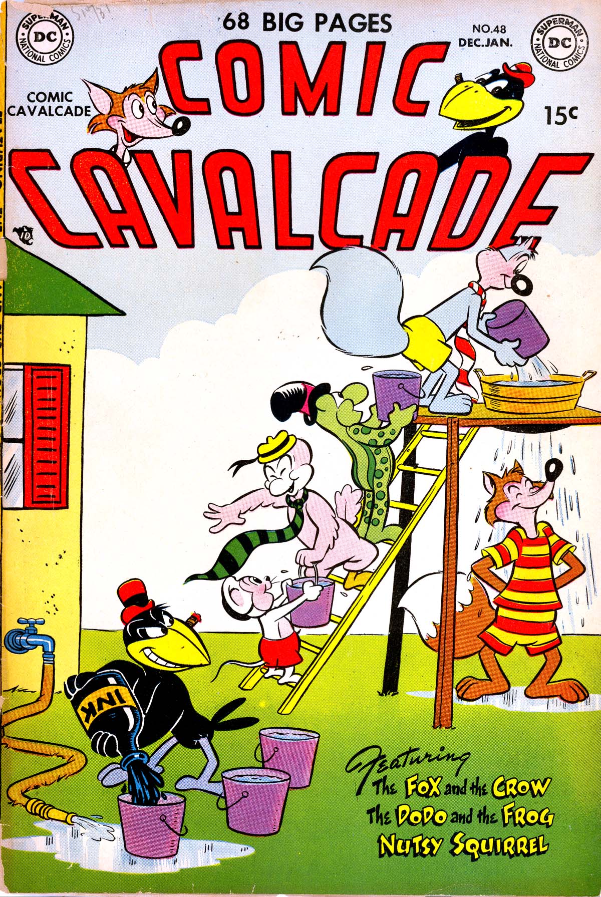 Read online Comic Cavalcade comic -  Issue #48 - 1