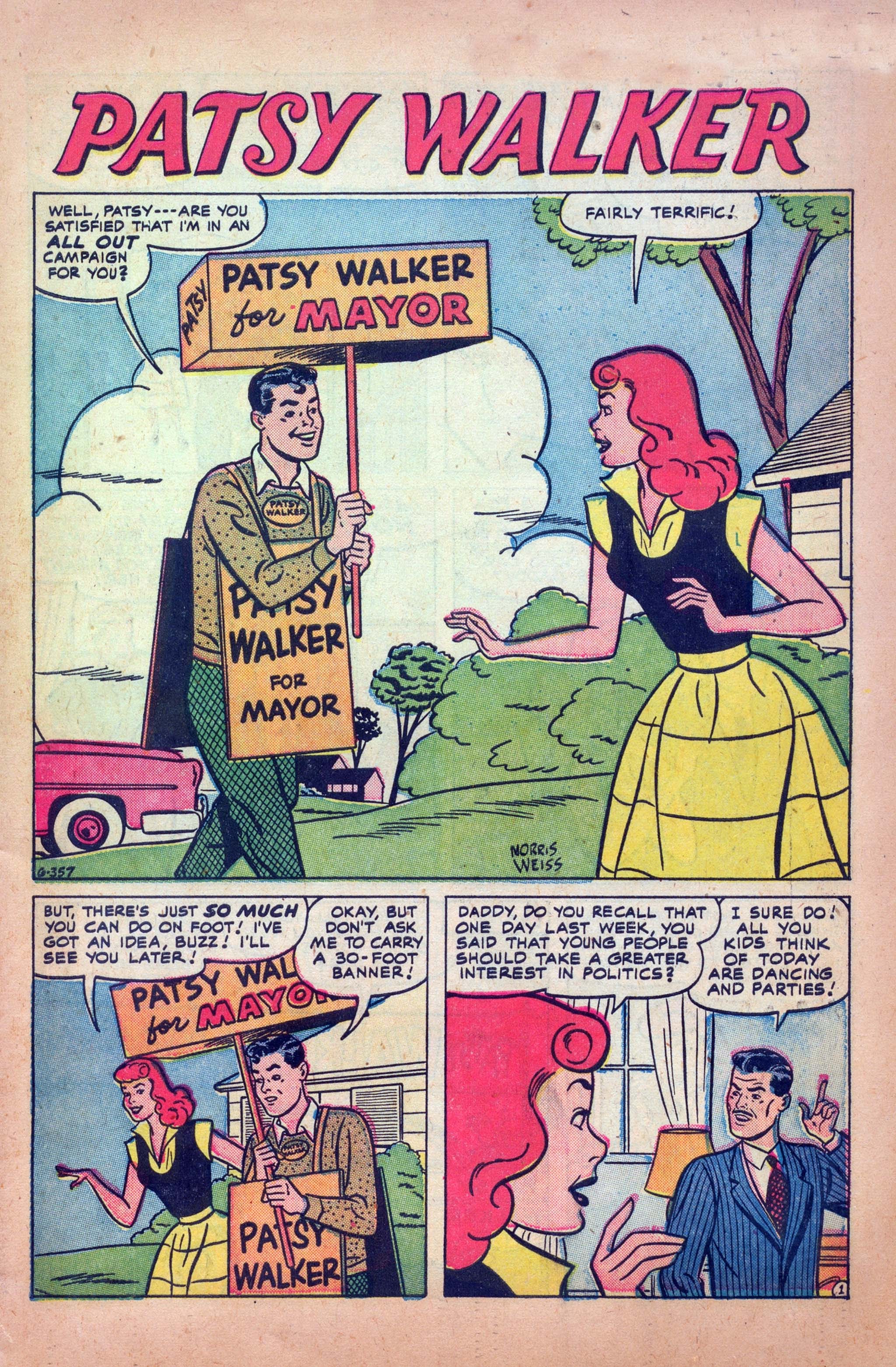 Read online Patsy and her Pals comic -  Issue #15 - 3