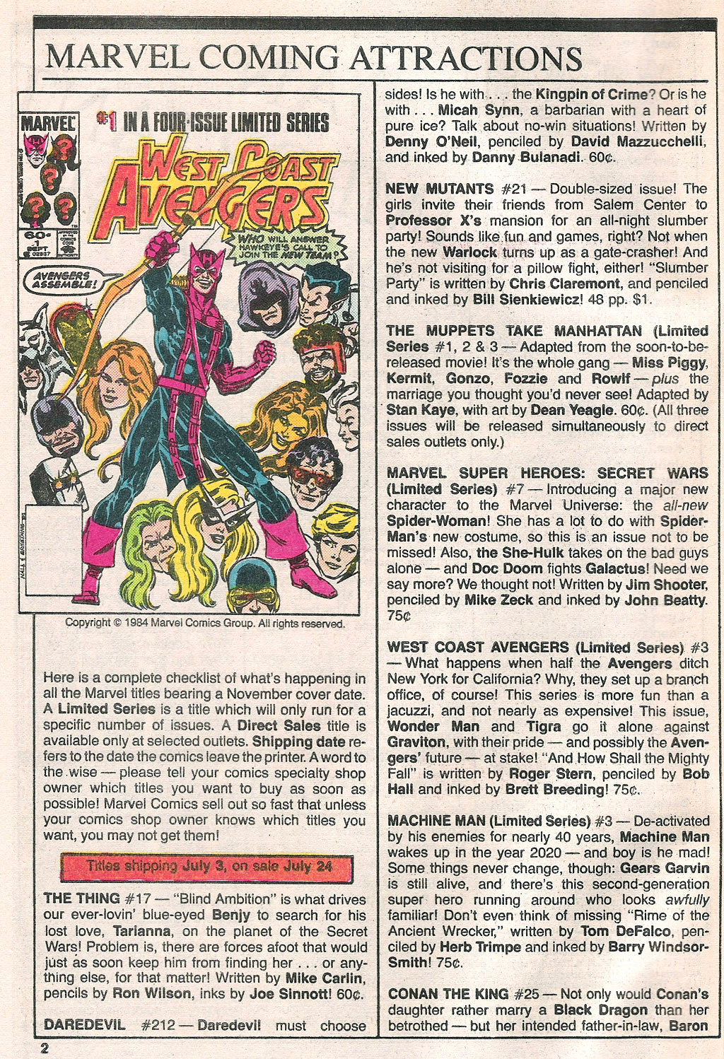Marvel Age issue 17 - Page 4