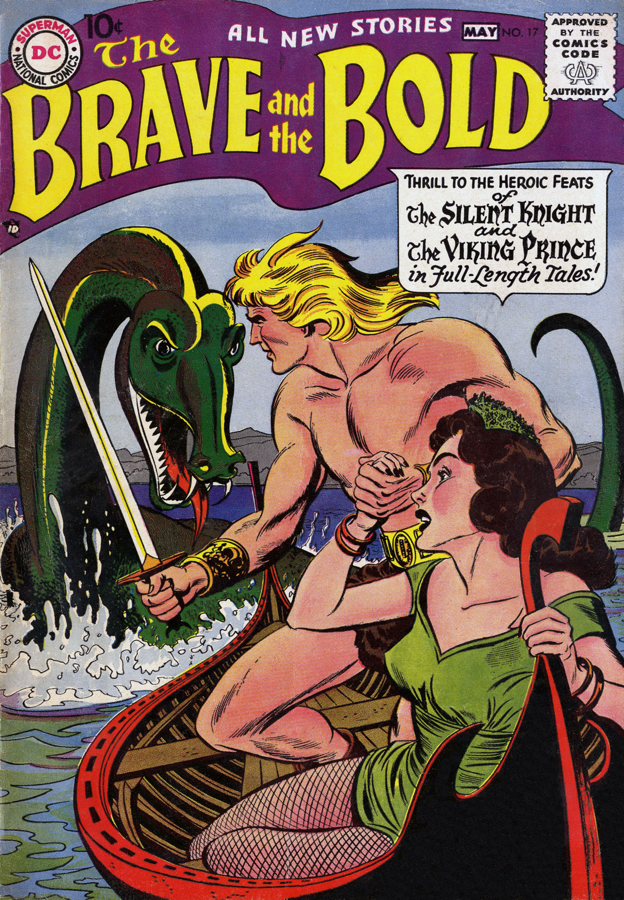 Read online The Brave and the Bold (1955) comic -  Issue #17 - 1