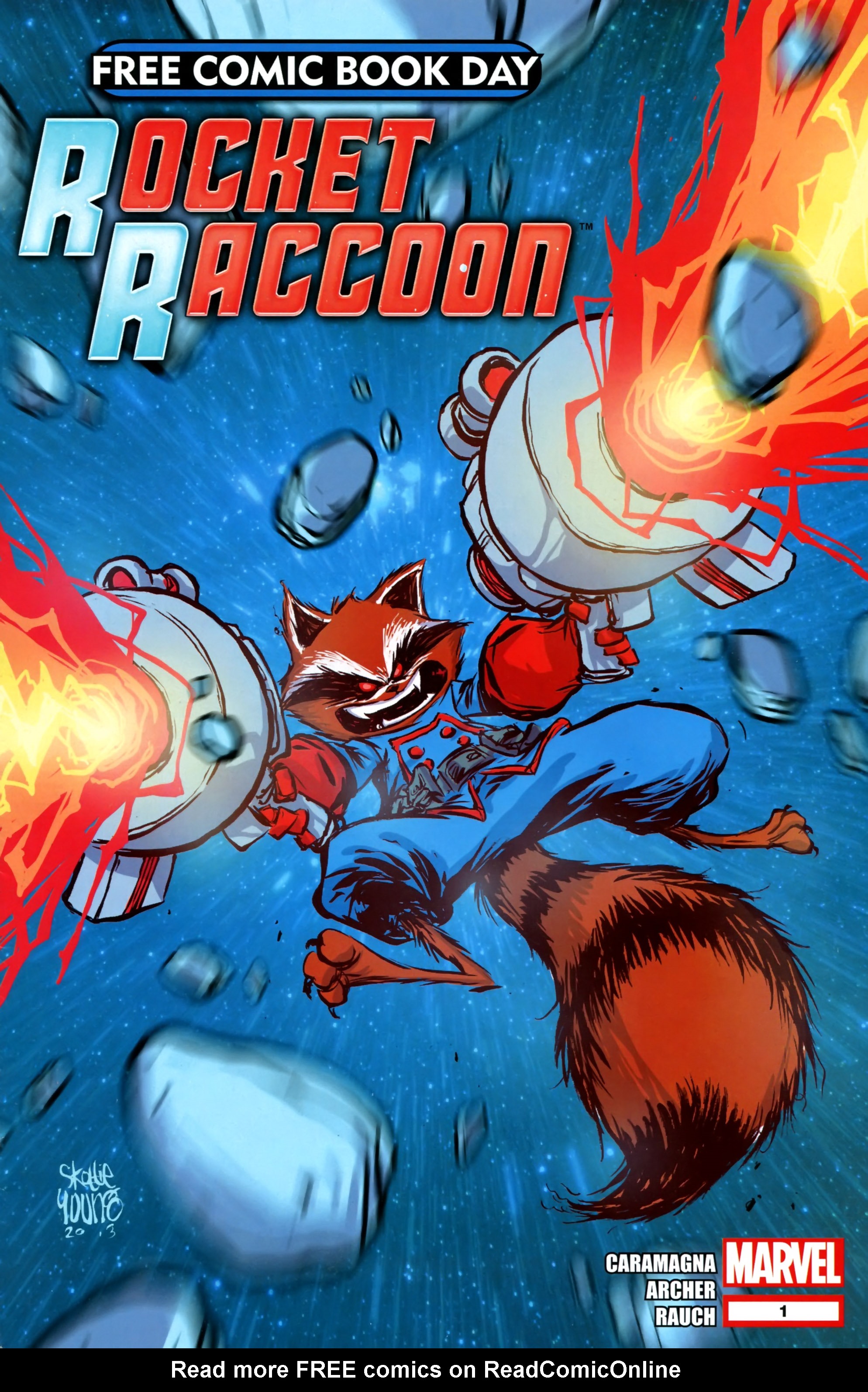 Read online Free Comic Book Day 2014 comic -  Issue # Rocket Raccoon - 1