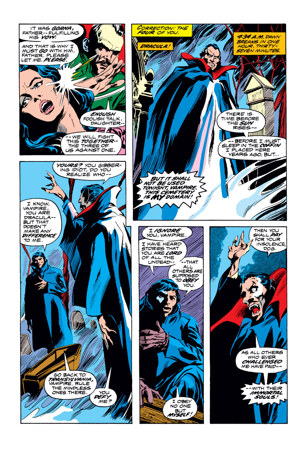 Read online Tomb of Dracula (1972) comic -  Issue #22 - 8