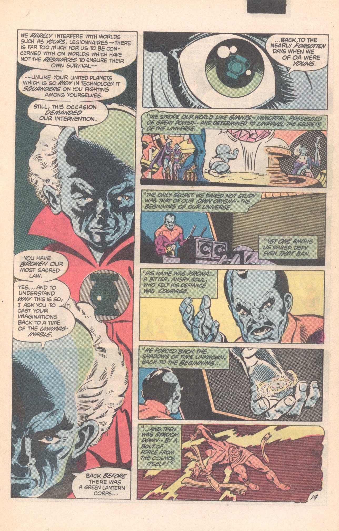 Read online Legion of Super-Heroes (1980) comic -  Issue #295 - 15