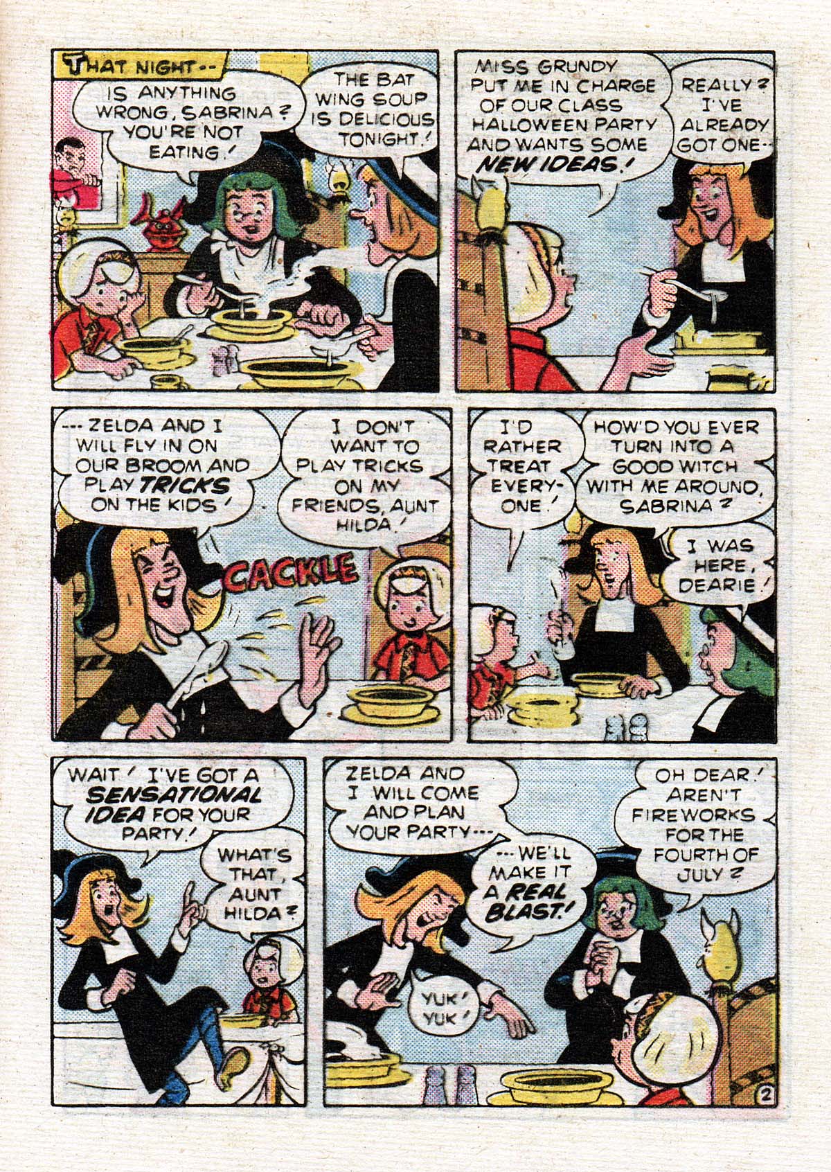 Read online Little Archie Comics Digest Magazine comic -  Issue #33 - 116