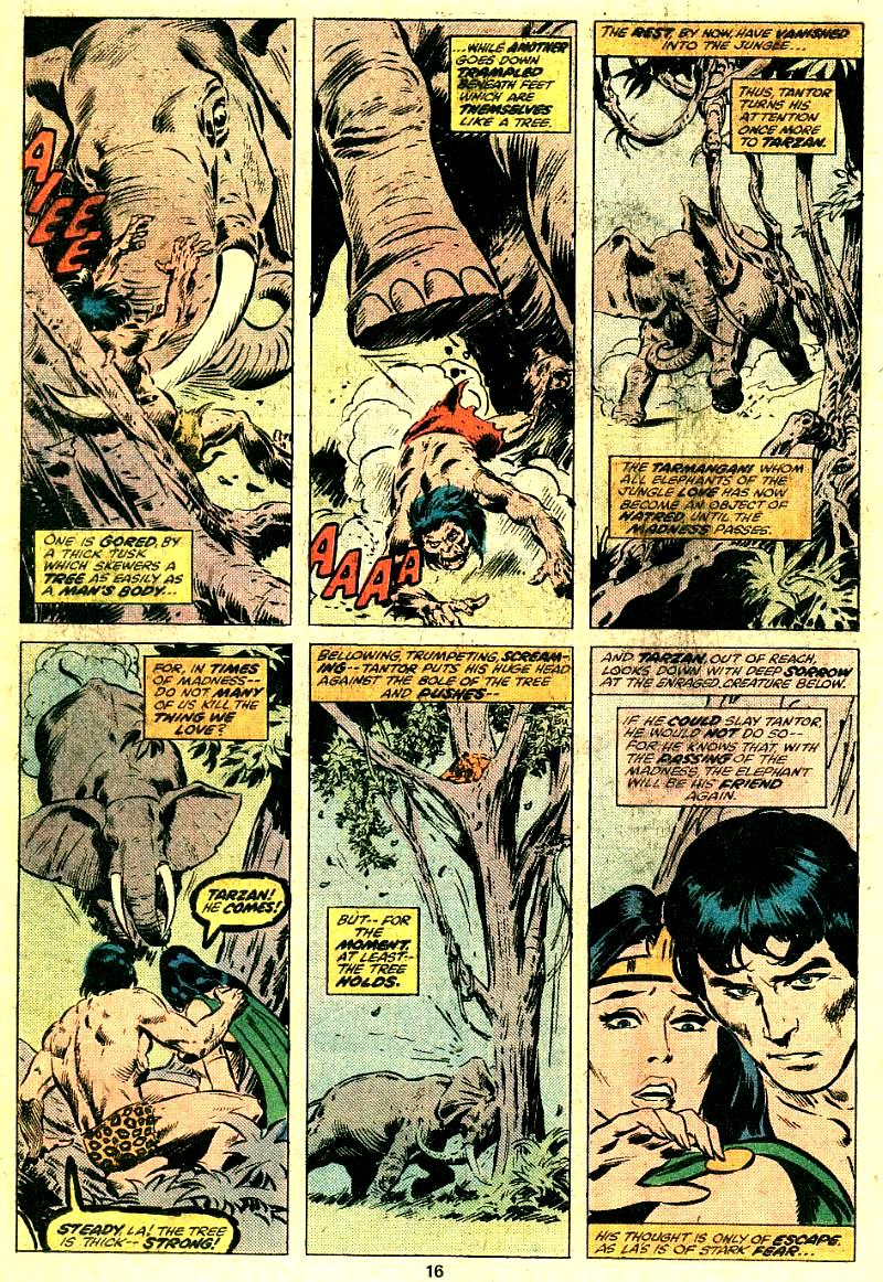 Read online Tarzan (1977) comic -  Issue #6 - 11