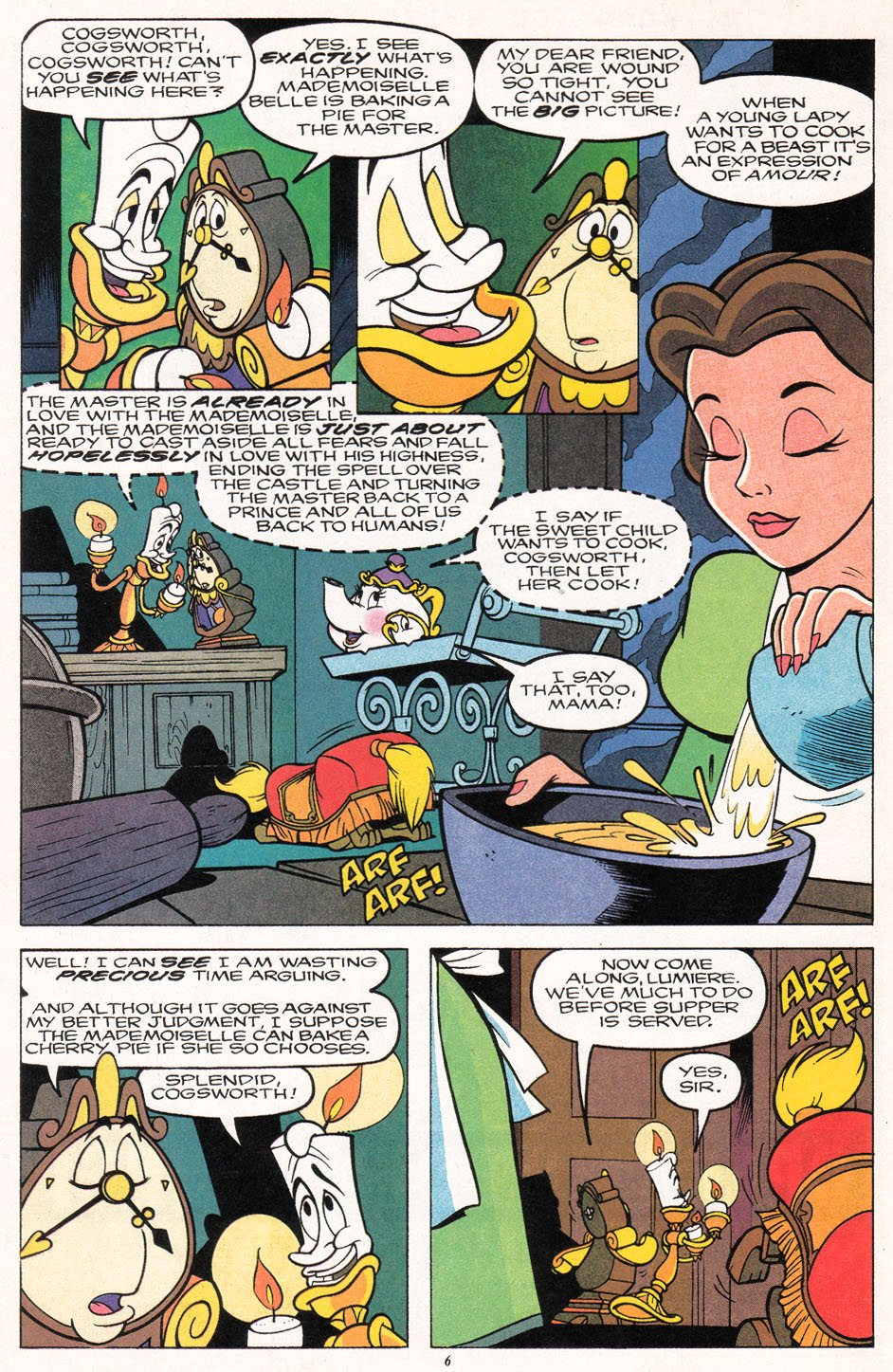 Read online Disney's Beauty and the Beast comic -  Issue #13 - 8
