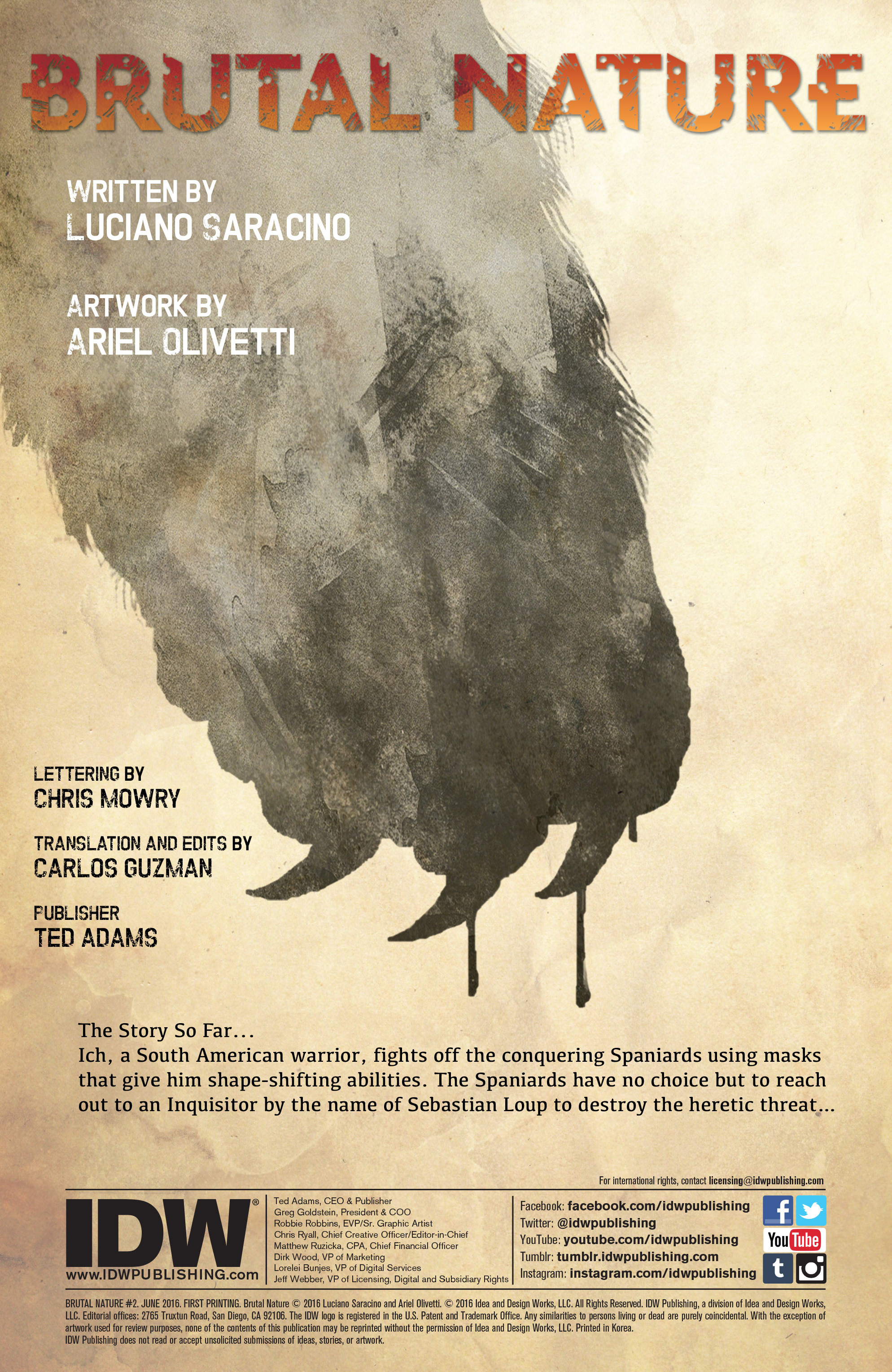 Read online Brutal Nature comic -  Issue #2 - 2