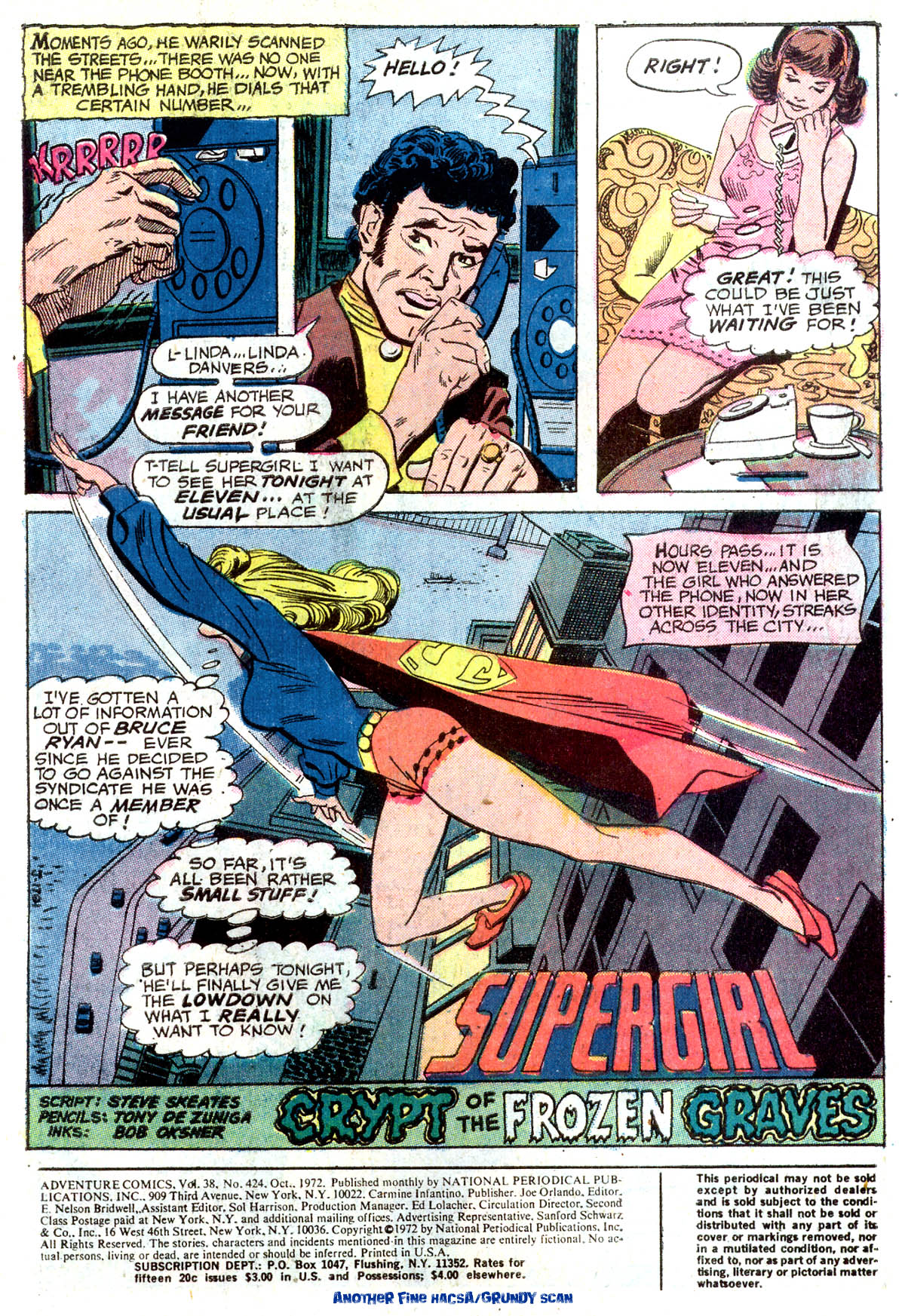 Read online Adventure Comics (1938) comic -  Issue #424 - 2