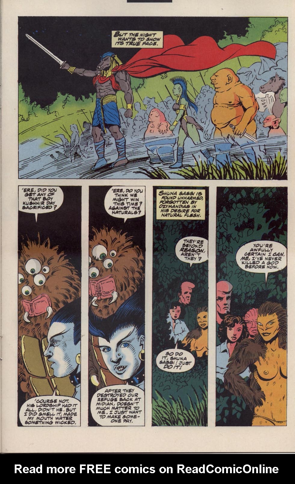 Read online Clive Barker's Night Breed (1990) comic -  Issue #22 - 23