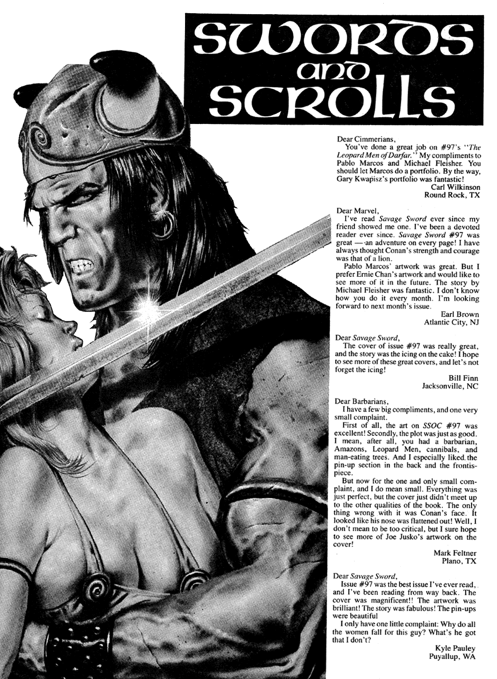 Read online The Savage Sword Of Conan comic -  Issue #101 - 4