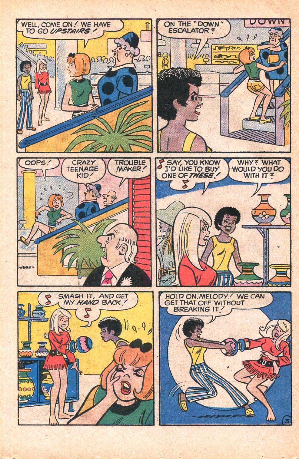 Read online Archie's TV Laugh-Out comic -  Issue #20 - 38