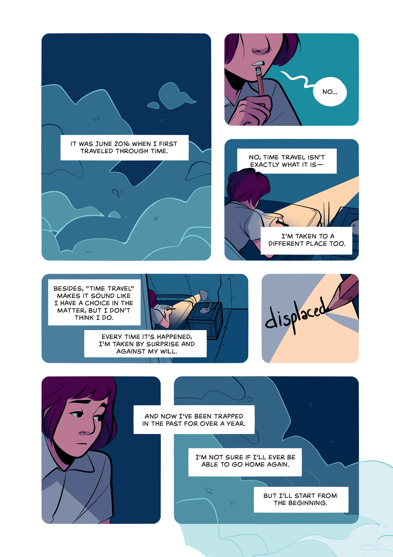 Read online Displacement comic -  Issue # TPB (Part 1) - 4