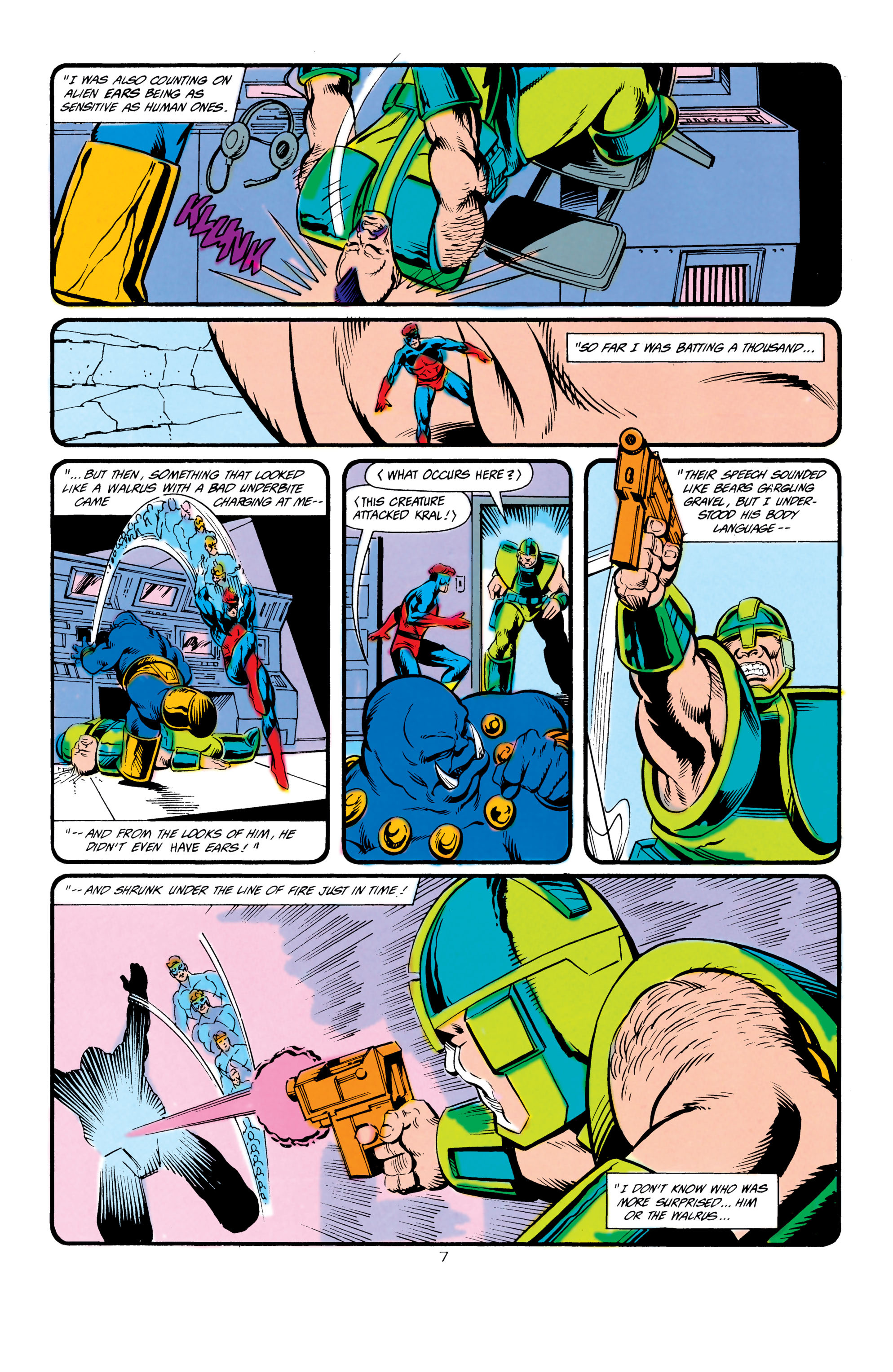 Read online Power of the Atom comic -  Issue #7 - 8