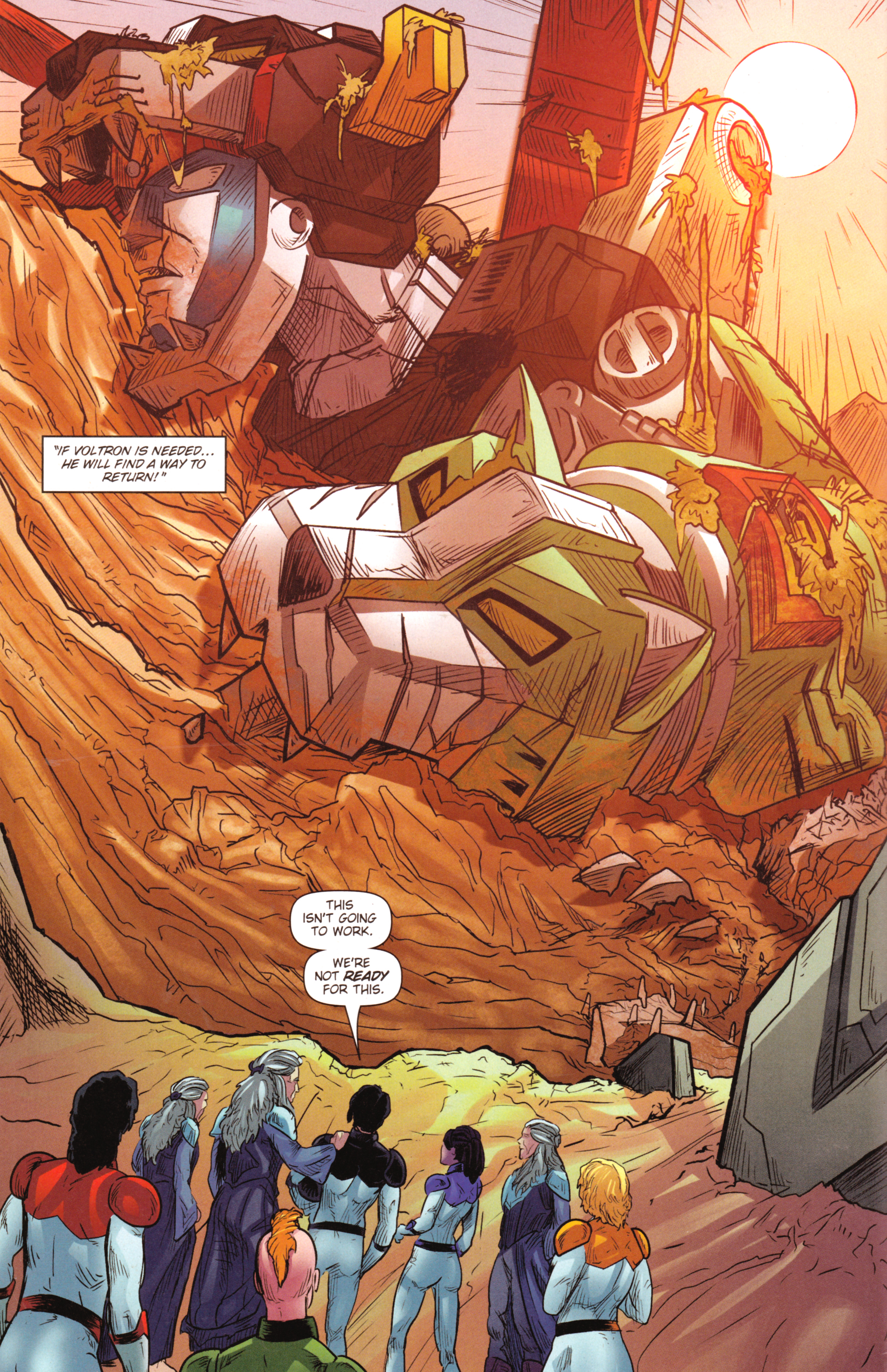 Read online Voltron: From the Ashes comic -  Issue #4 - 7