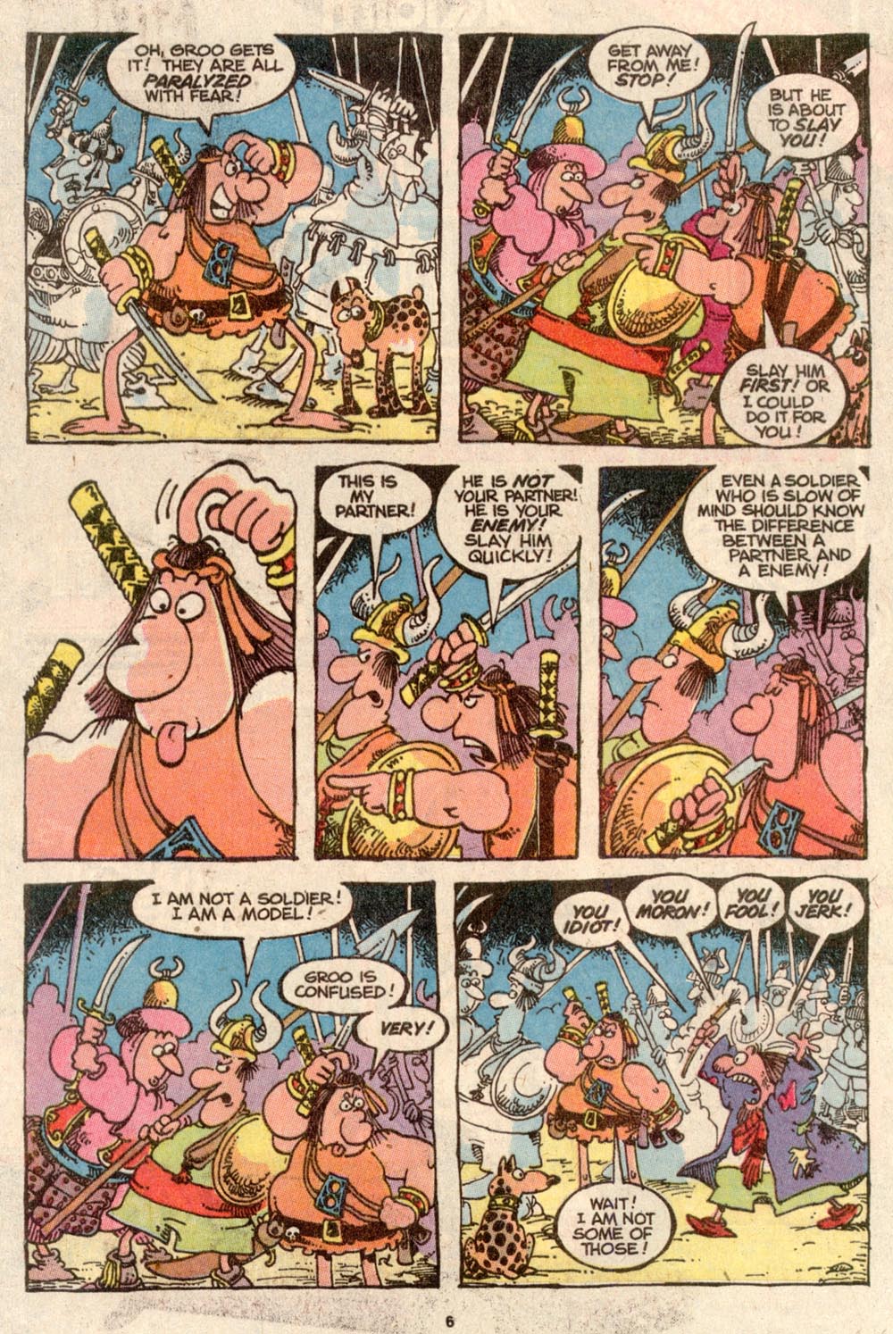 Read online Sergio Aragonés Groo the Wanderer comic -  Issue #64 - 5