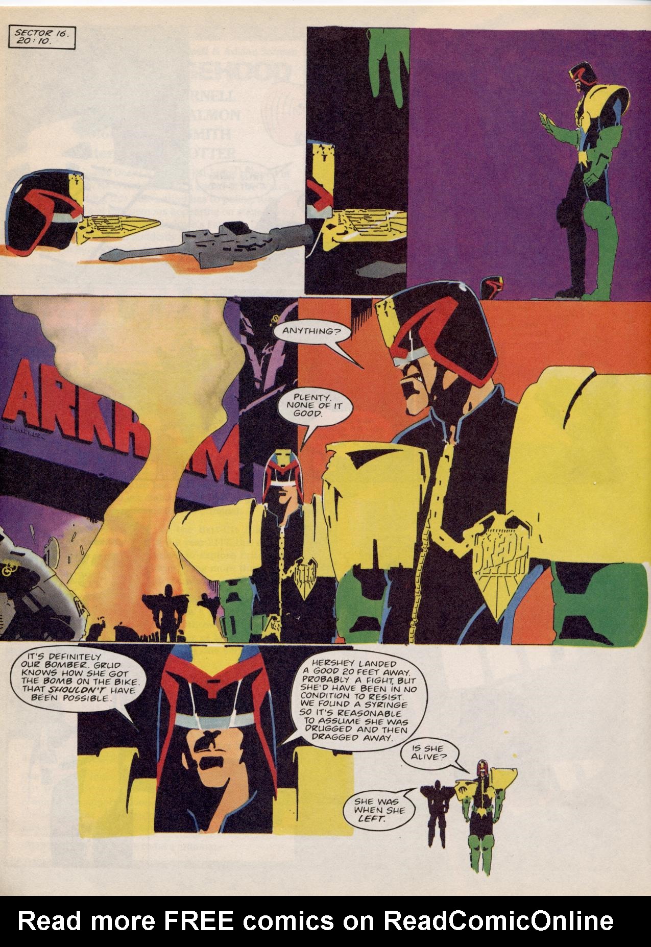Read online Judge Dredd Megazine (vol. 3) comic -  Issue #10 - 22