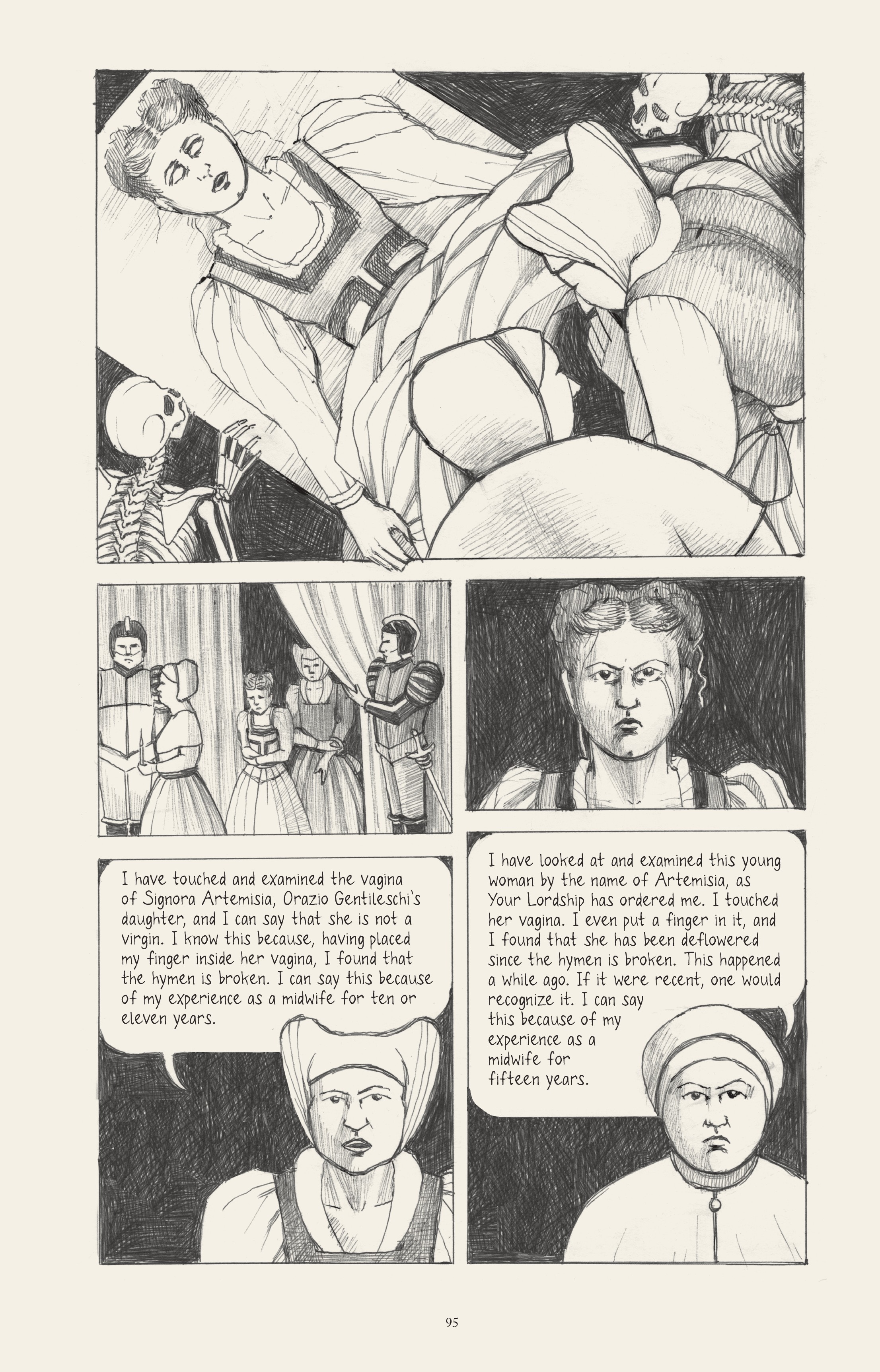 Read online I Know What I Am: The Life and Times of Artemisia Gentileschi comic -  Issue # TPB (Part 2) - 3