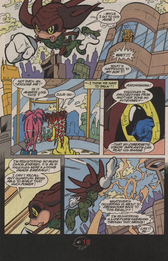 Read online Knuckles the Echidna comic -  Issue #18 - 26