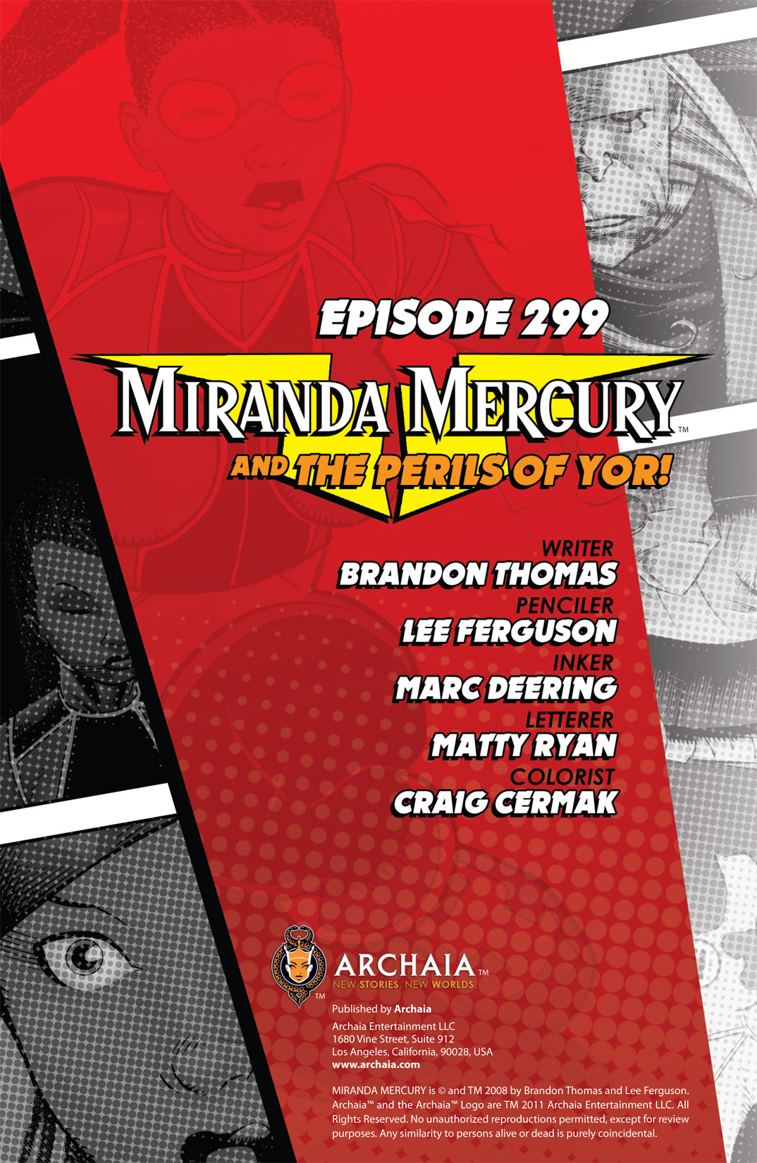 Read online The Many Adventures of Miranda Mercury: Time Runs Out comic -  Issue # TPB - 117