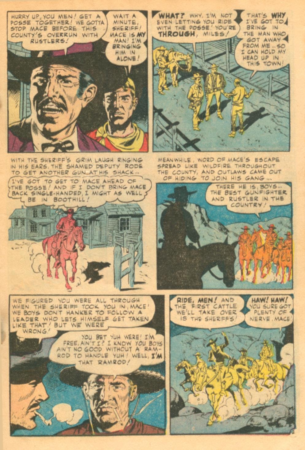 Read online Western Gunfighters (1956) comic -  Issue #22 - 17