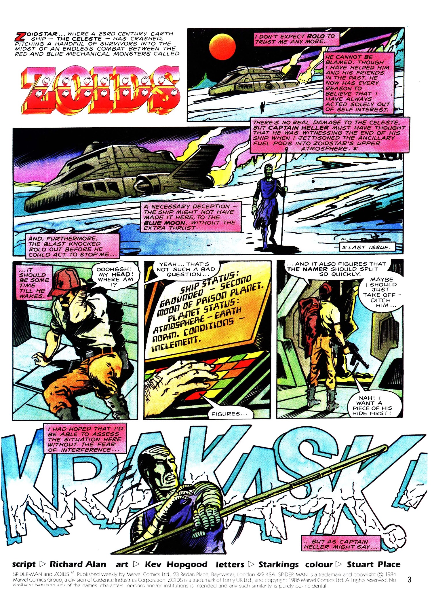 Read online Spider-Man and Zoids comic -  Issue #24 - 3