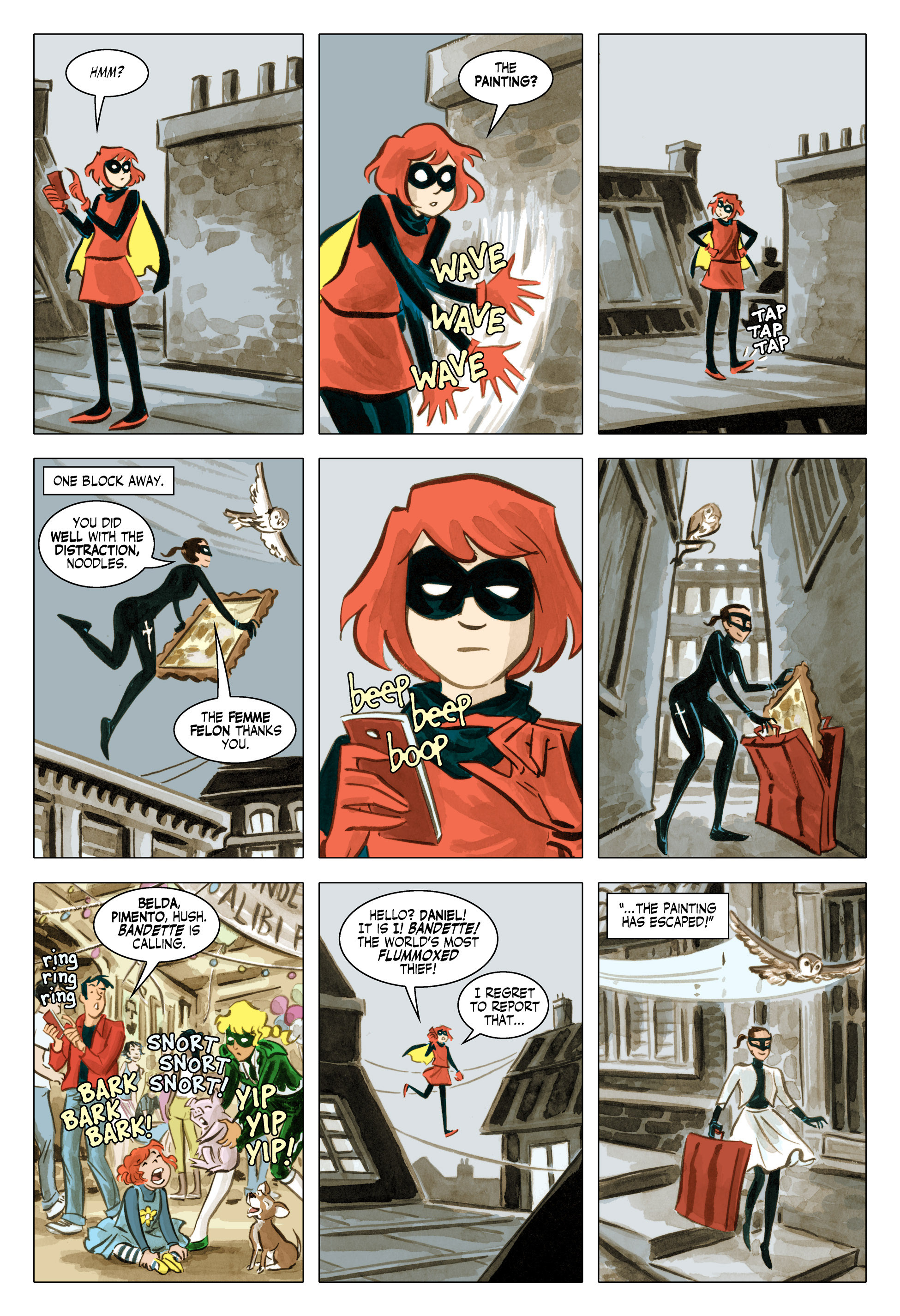 Read online Bandette (2012) comic -  Issue #14 - 16