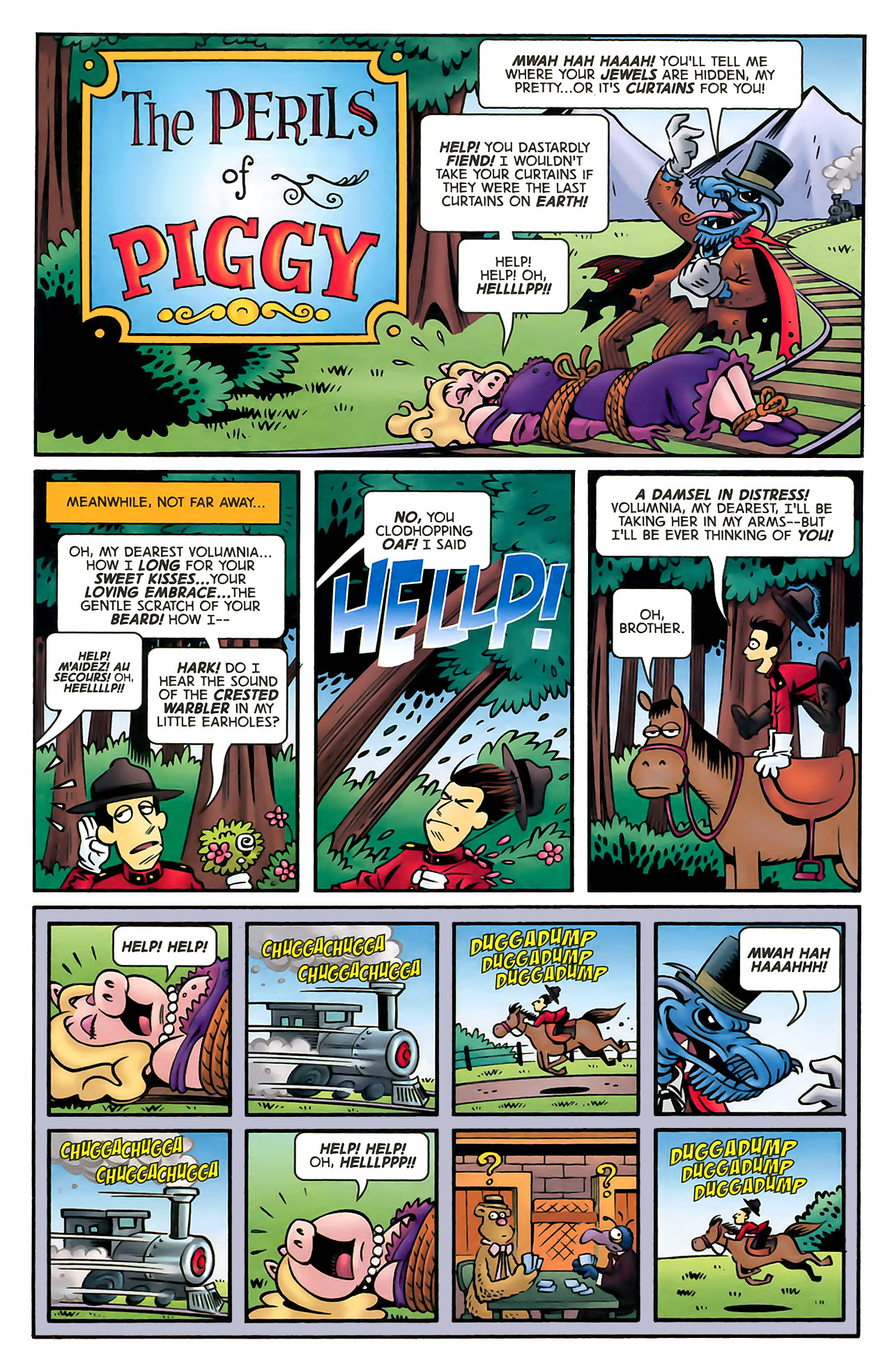 Read online The Muppet Show: The Treasure of Peg-Leg Wilson comic -  Issue #3 - 10