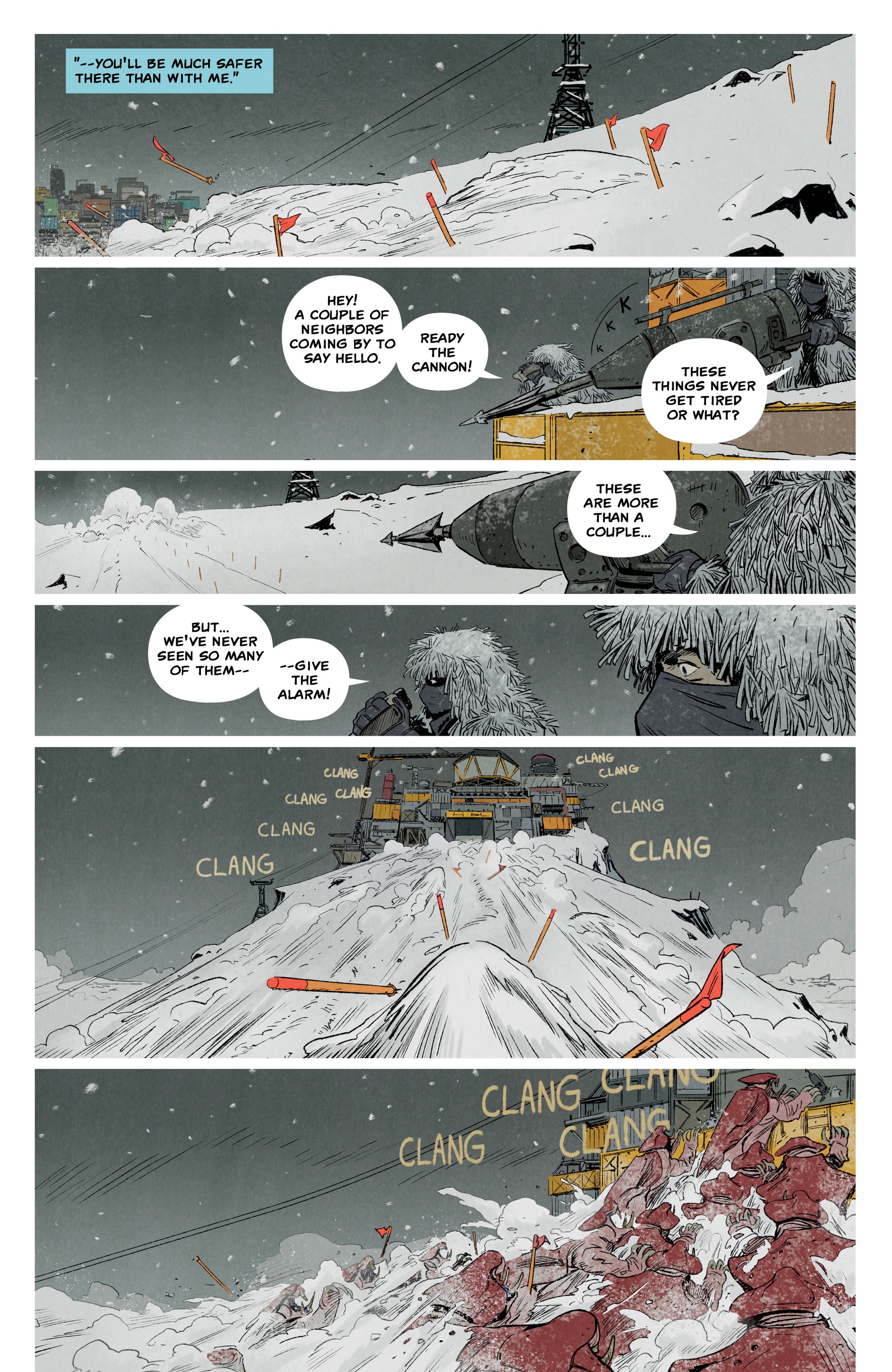 Read online Giants: Ghosts of Winter comic -  Issue # TPB - 81