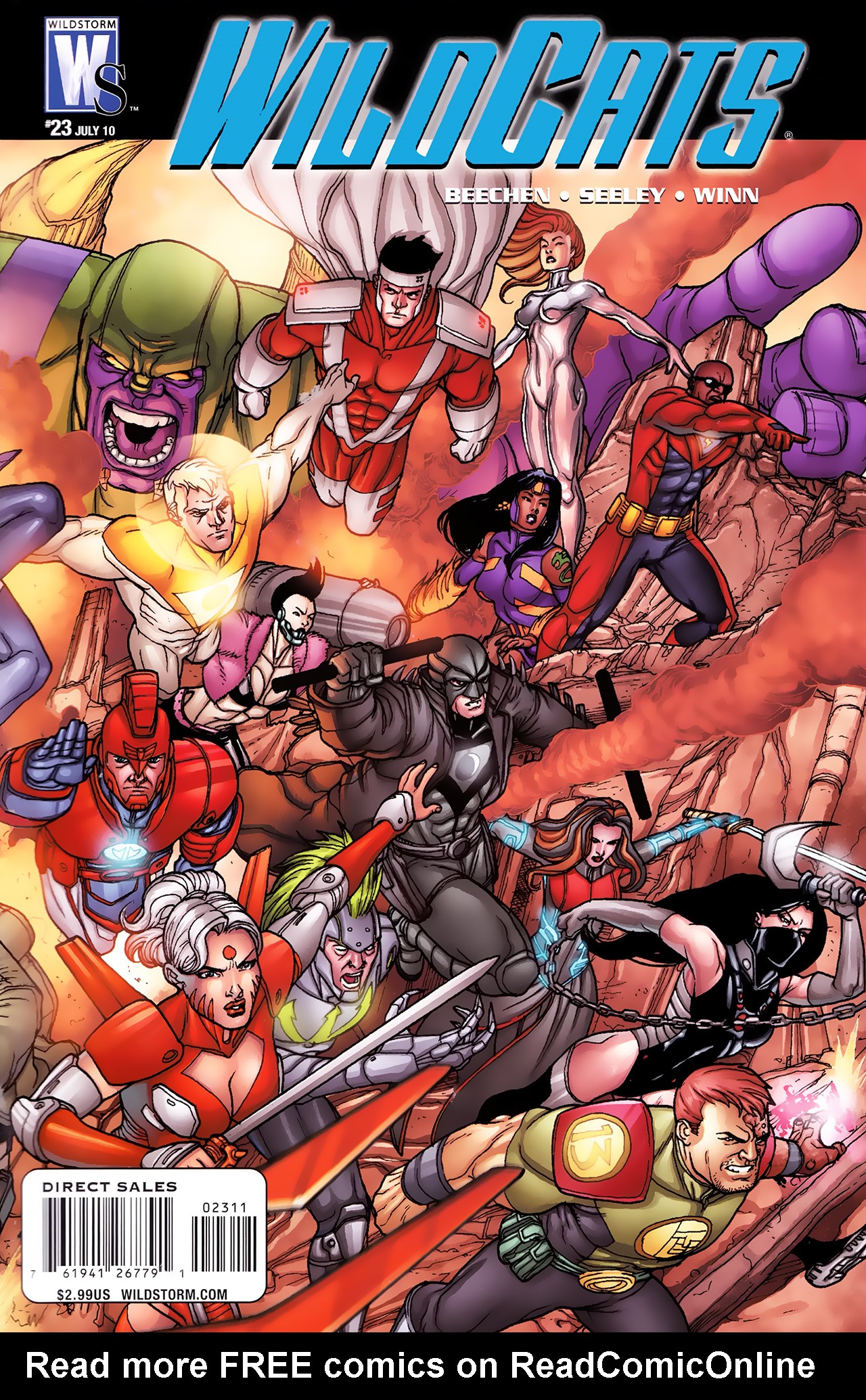 Read online WildCats (2008) comic -  Issue #23 - 1
