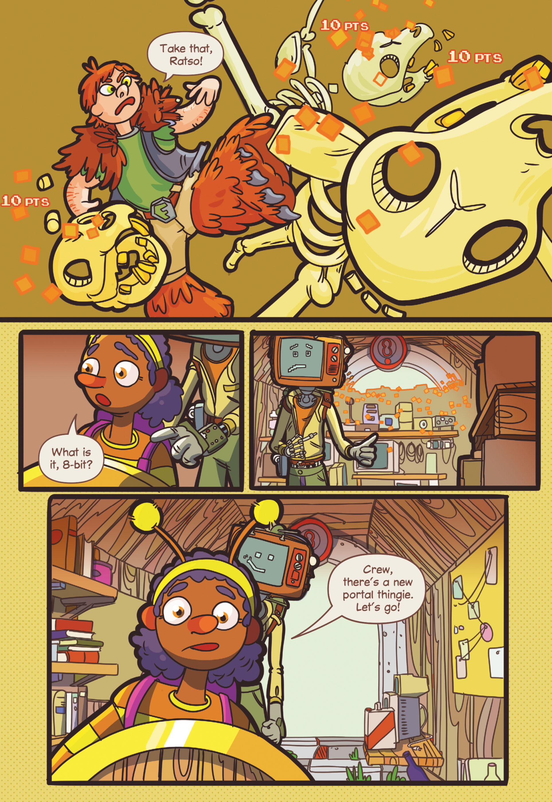 Read online My Video Game Ate My Homework comic -  Issue # TPB (Part 1) - 59