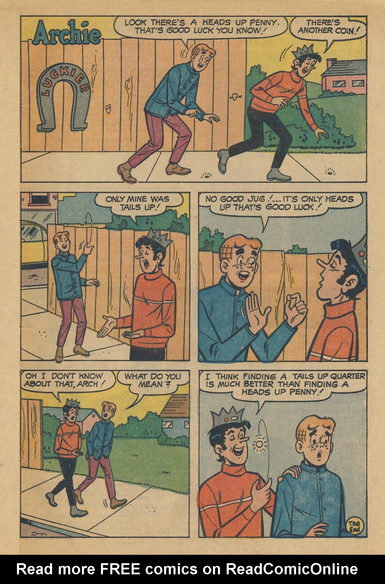 Read online Archie's Joke Book Magazine comic -  Issue #134 - 33