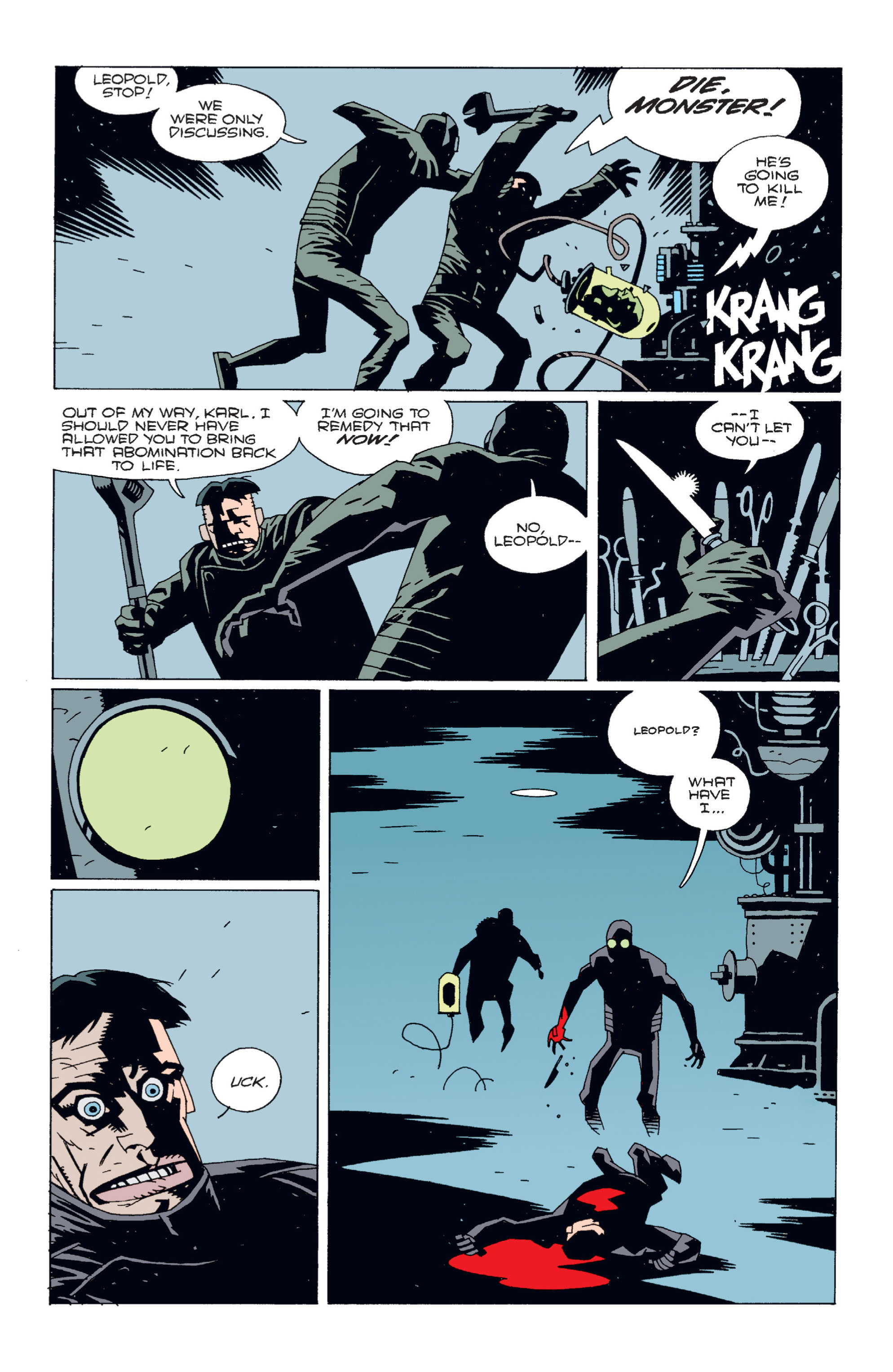 Read online Hellboy comic -  Issue #2 - 102