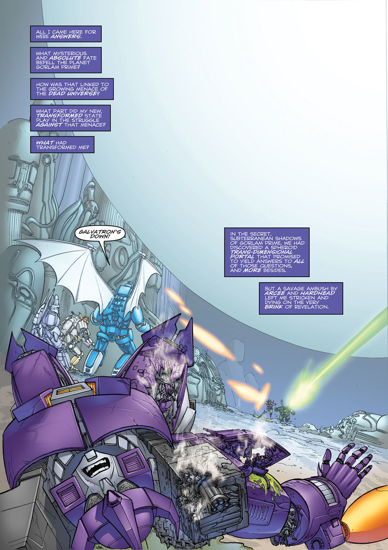 Read online Transformers: Heart of Darkness comic -  Issue #2 - 4