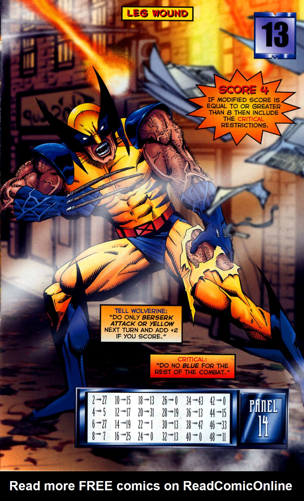Read online Wolverine Battlebook: Streets Of Fire comic -  Issue # Full - 9