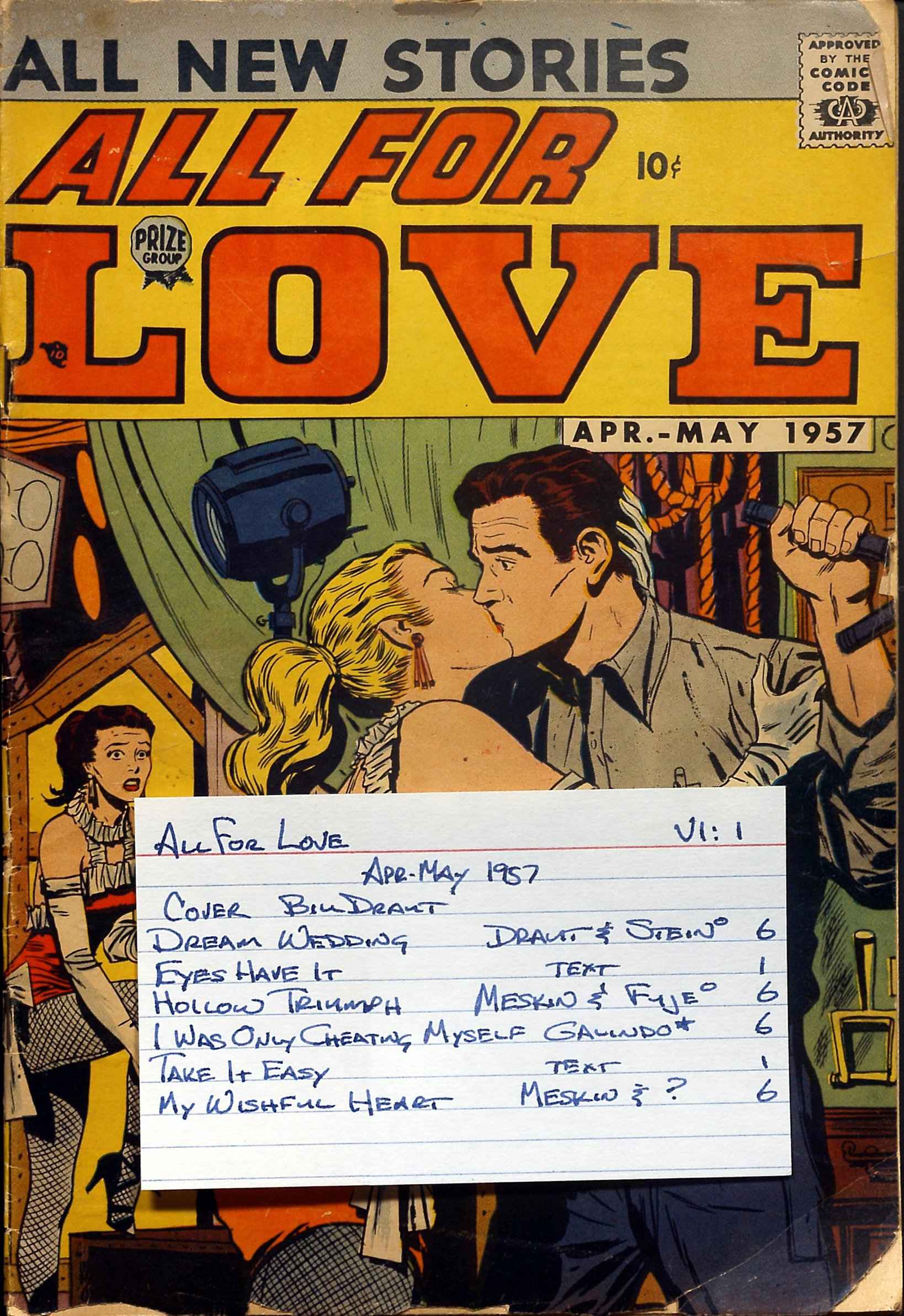 Read online All For Love comic -  Issue #1 - 37