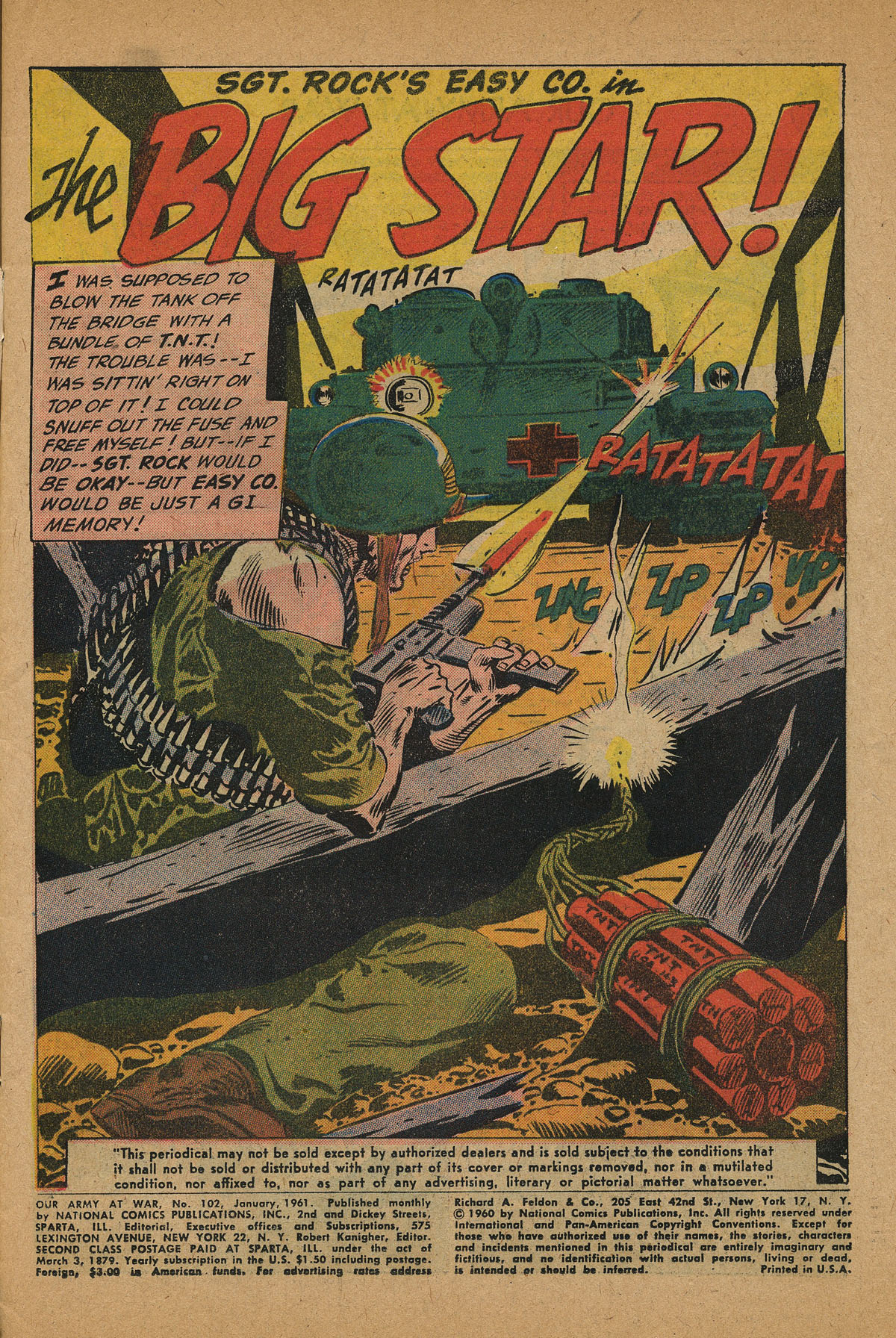 Read online Our Army at War (1952) comic -  Issue #102 - 3