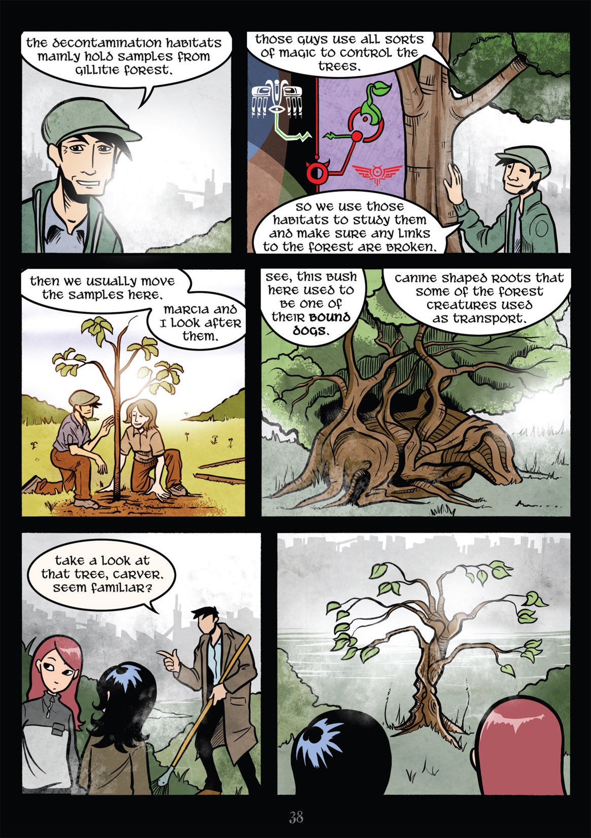 Read online Gunnerkrigg Court comic -  Issue # TPB 3 (Part 1) - 44