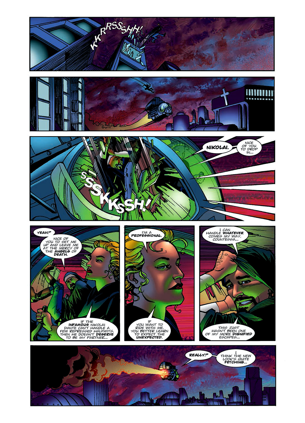 Read online Nikolai Dante comic -  Issue # TPB 6 - 30