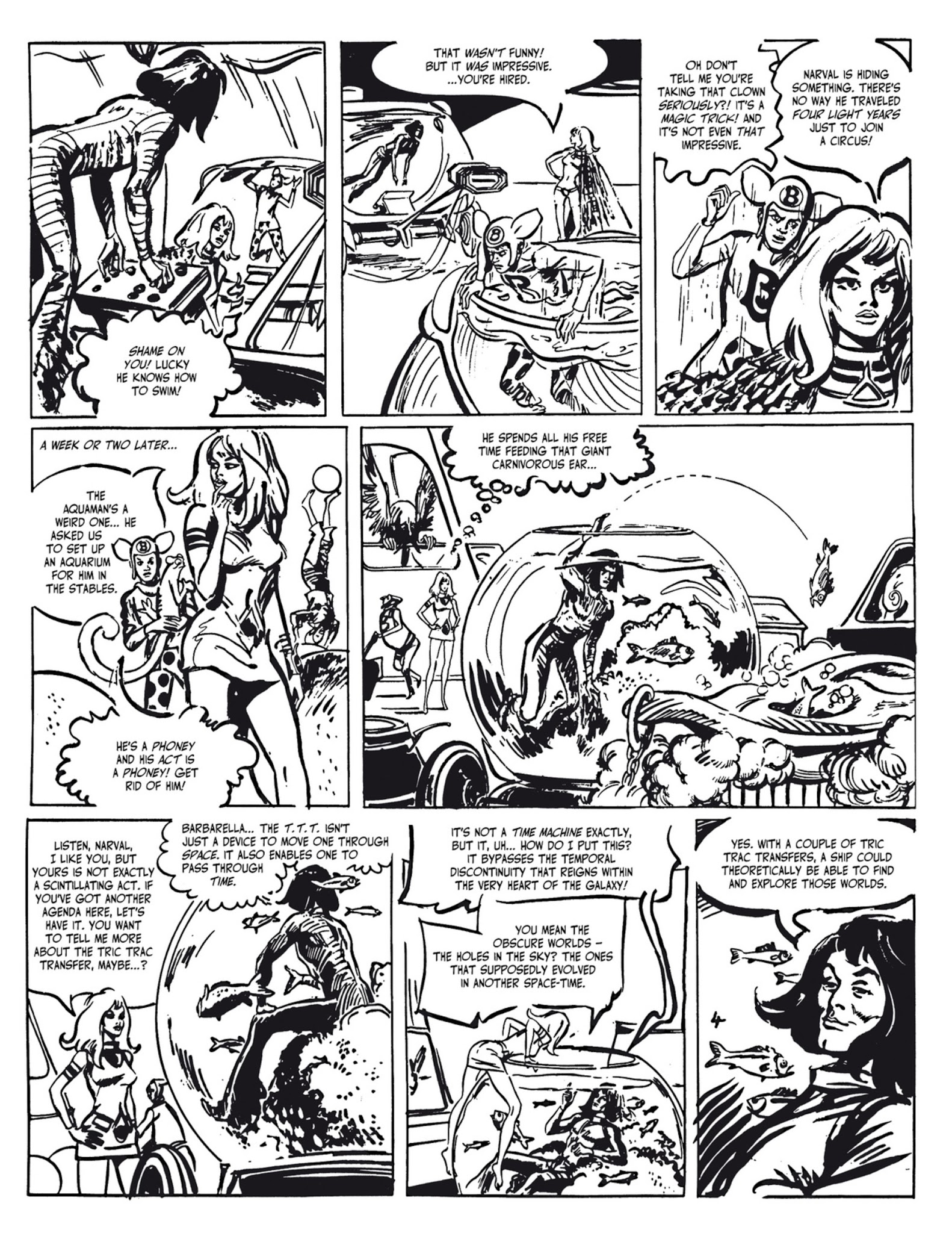 Read online Barbarella and The Wrath of the Minute-Eater comic -  Issue # TPB - 9