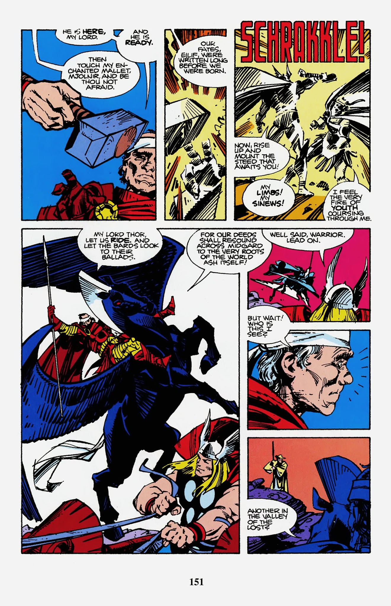 Read online Thor Visionaries: Walter Simonson comic -  Issue # TPB 1 - 153