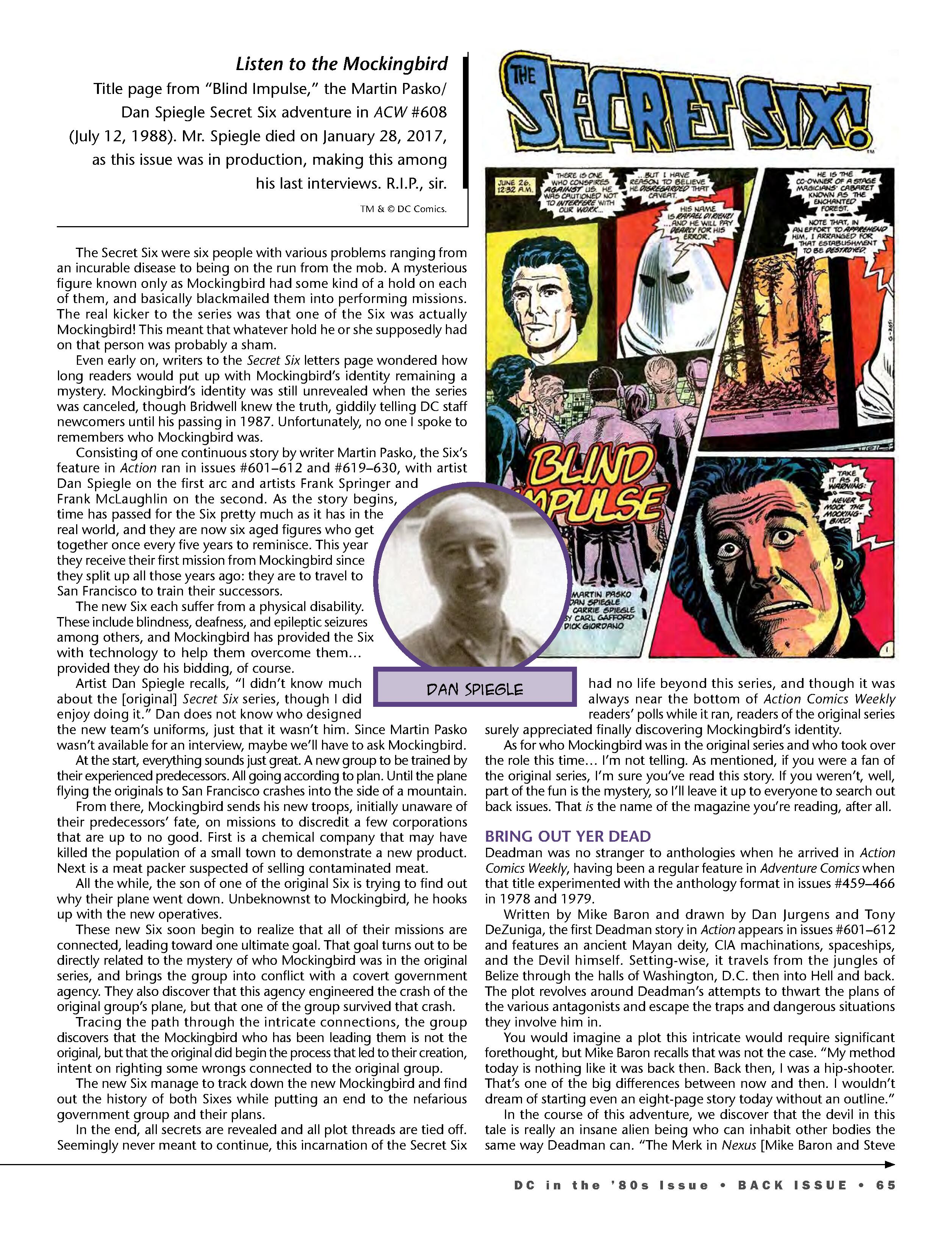 Read online Back Issue comic -  Issue #98 - 67