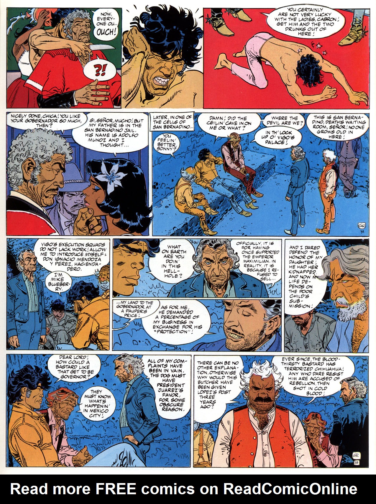 Read online Epic Graphic Novel: Blueberry comic -  Issue #5 - 13