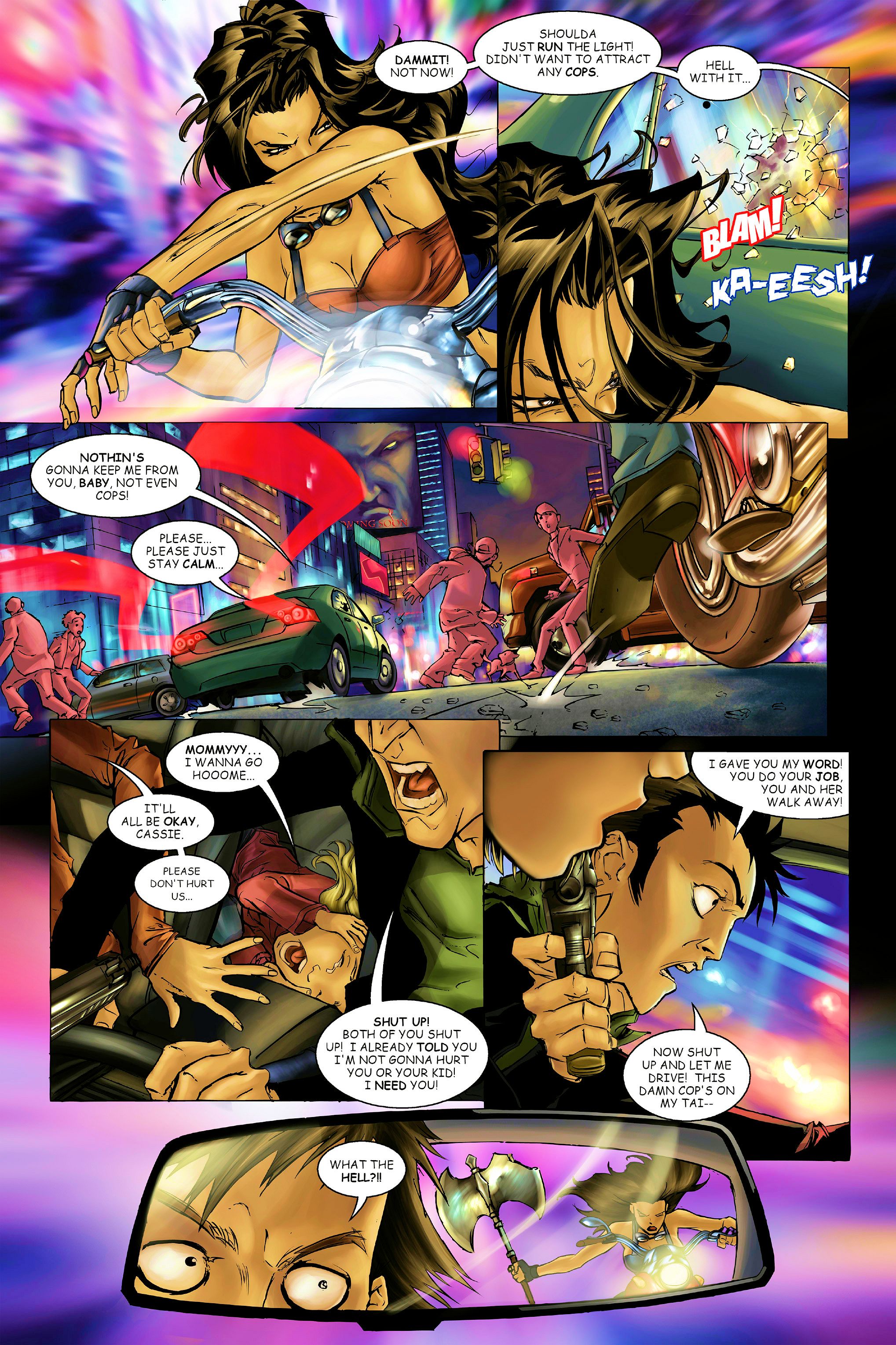 Read online Valhalla Cindermane comic -  Issue #1 - 4