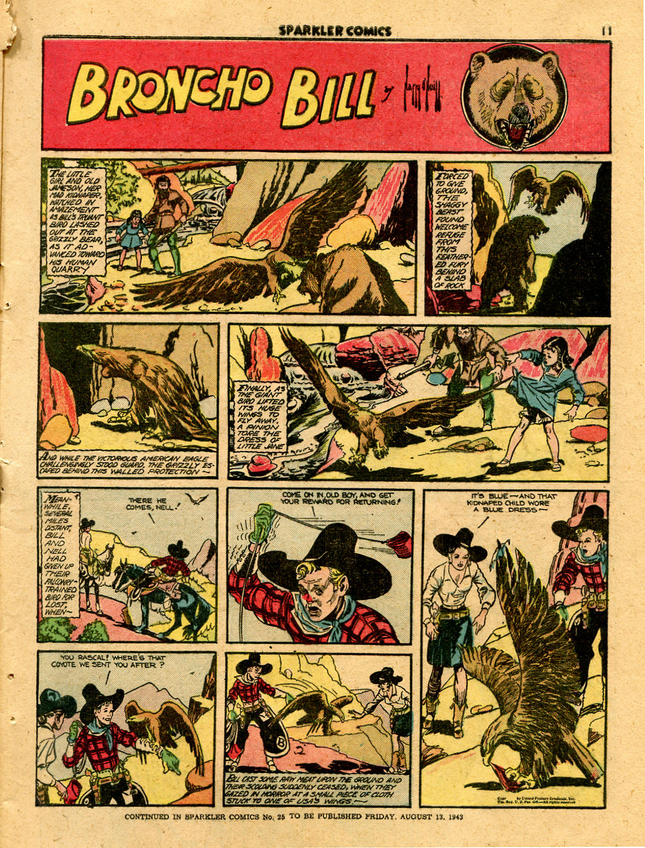 Read online Sparkler Comics comic -  Issue #24 - 13