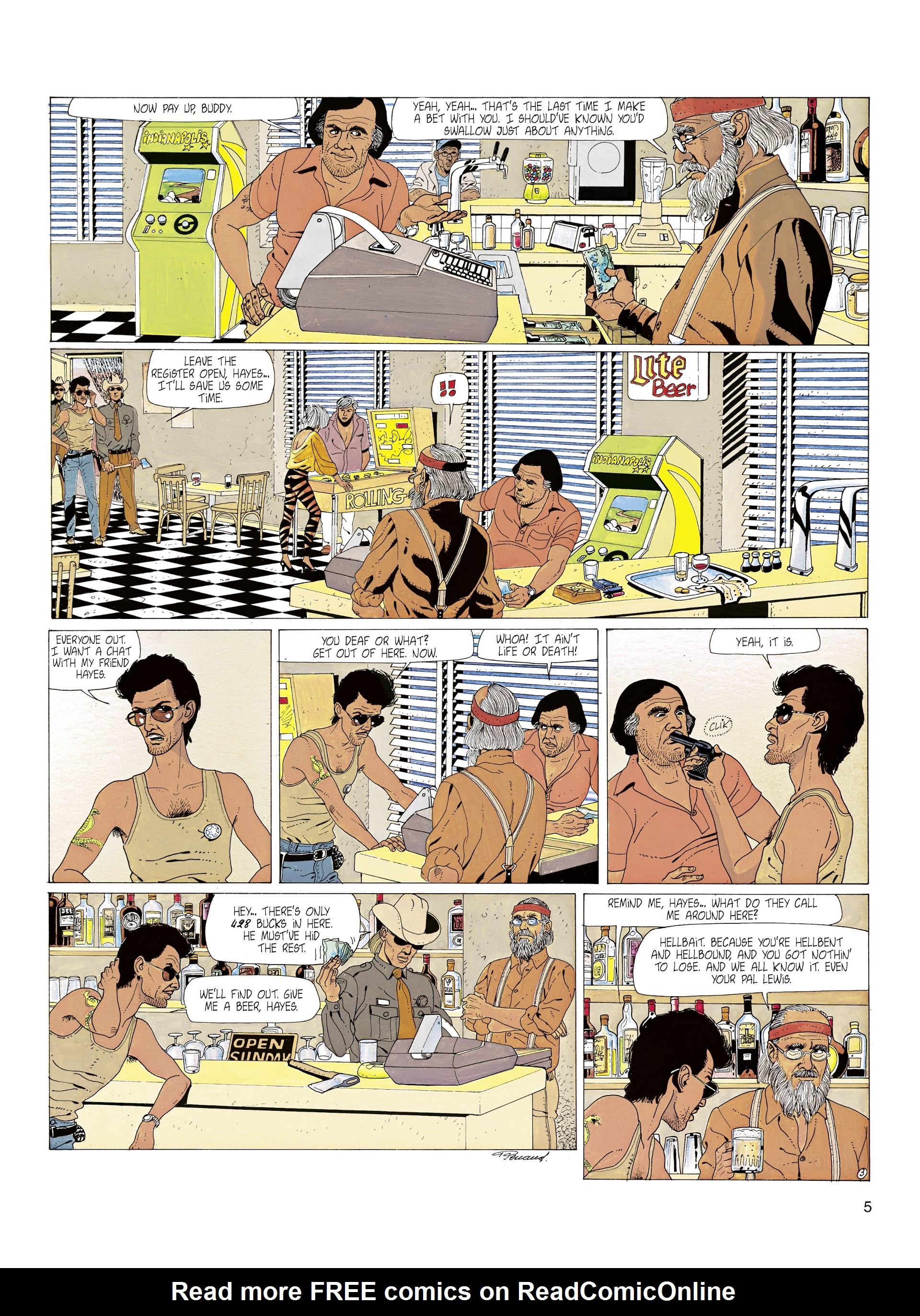 Read online Jessica Blandy comic -  Issue #5 - 7