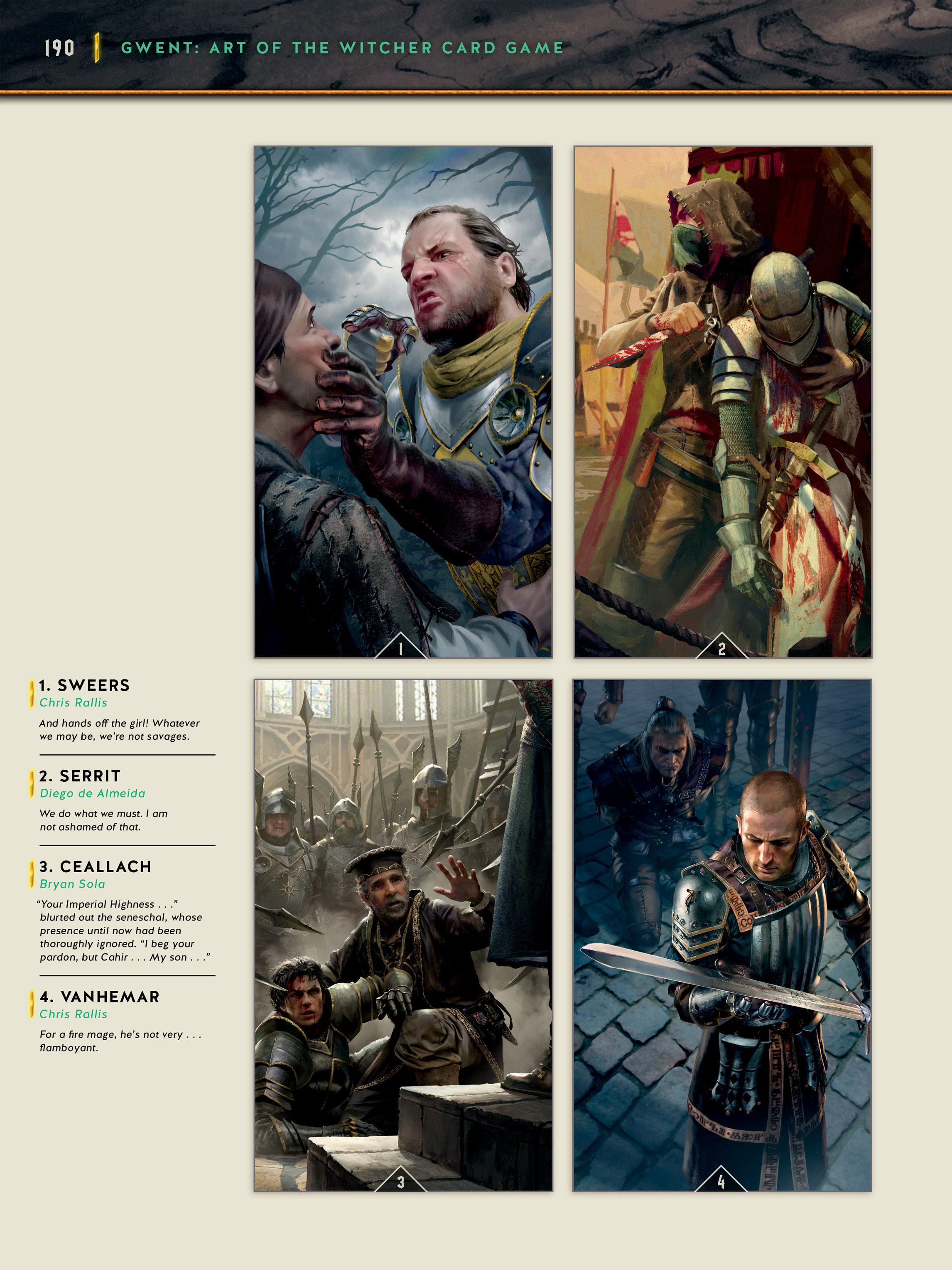 Read online Gwent: Art of the Witcher Card Game comic -  Issue # TPB (Part 2) - 75